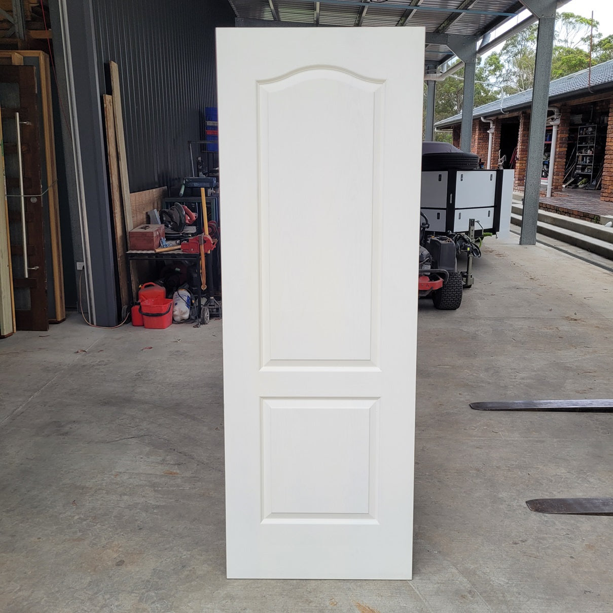 Timber Door - 2040h x 720w Hollow Core Interior Door w/ Pattern Both Sides *Factory 2nd* SKU: 10325
