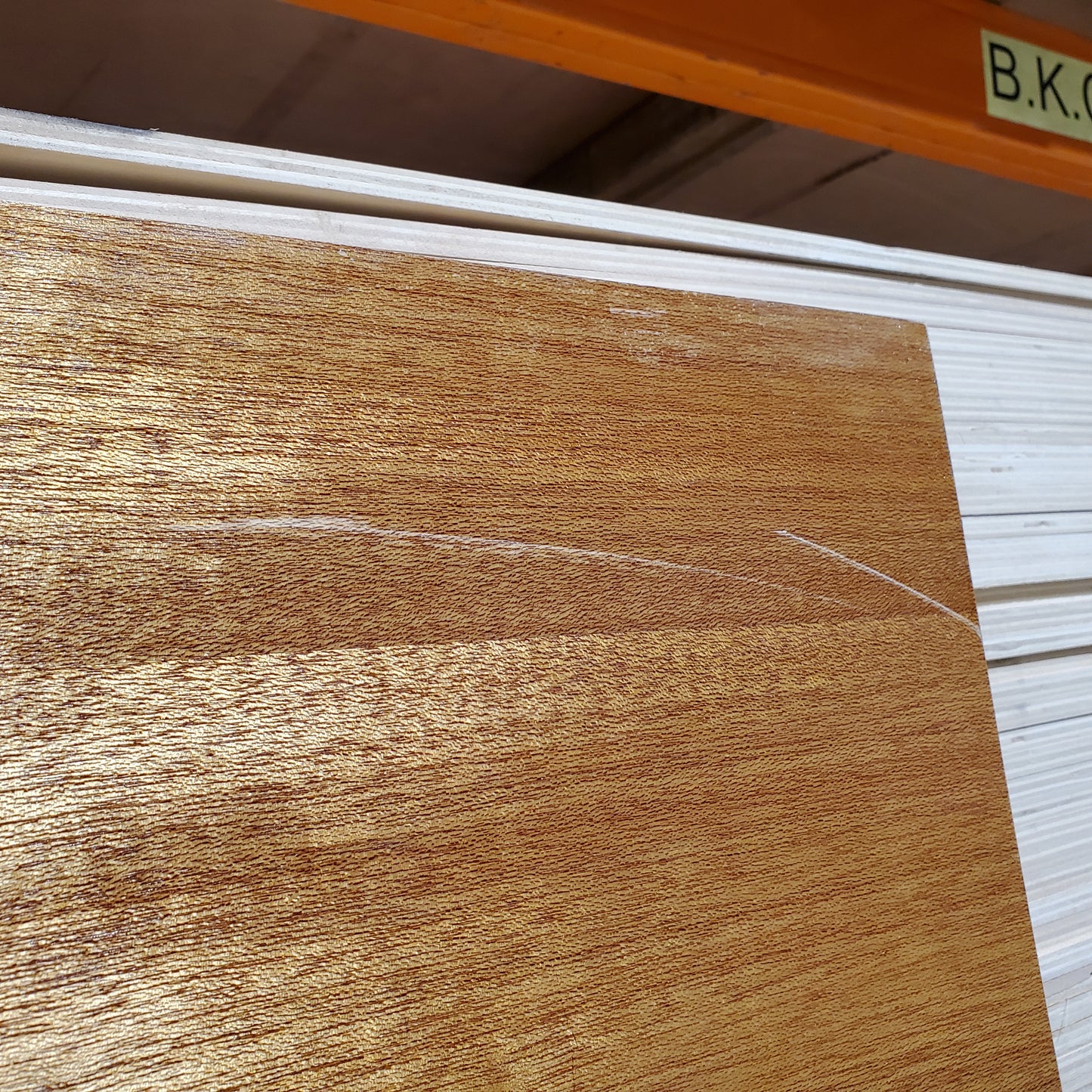 Timber Entry Door - 2035h x 820w Solid Core w/ 1 x Tinted Glass (XLR160) *Ex-Display* 10326
