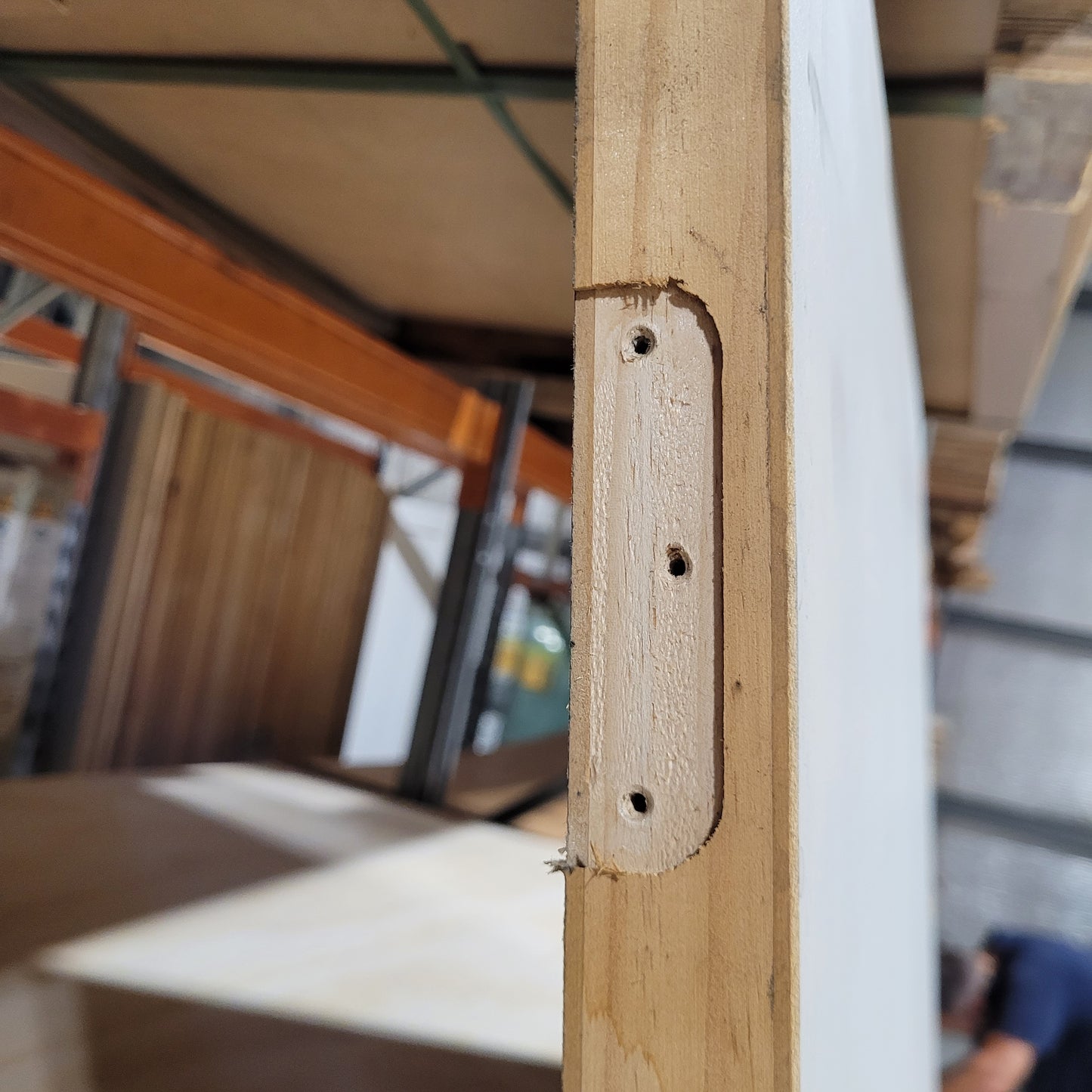 Timber Door - 2340h x 1020w Plain Hollow Core Internal Door *Factory 2nd* 10461