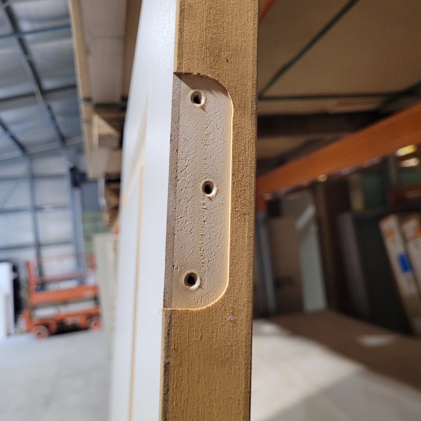 Timber Door - 2340h x 820w Solid Core Internal Door w/ Pattern Both Sides *Factory 2nd* 10463