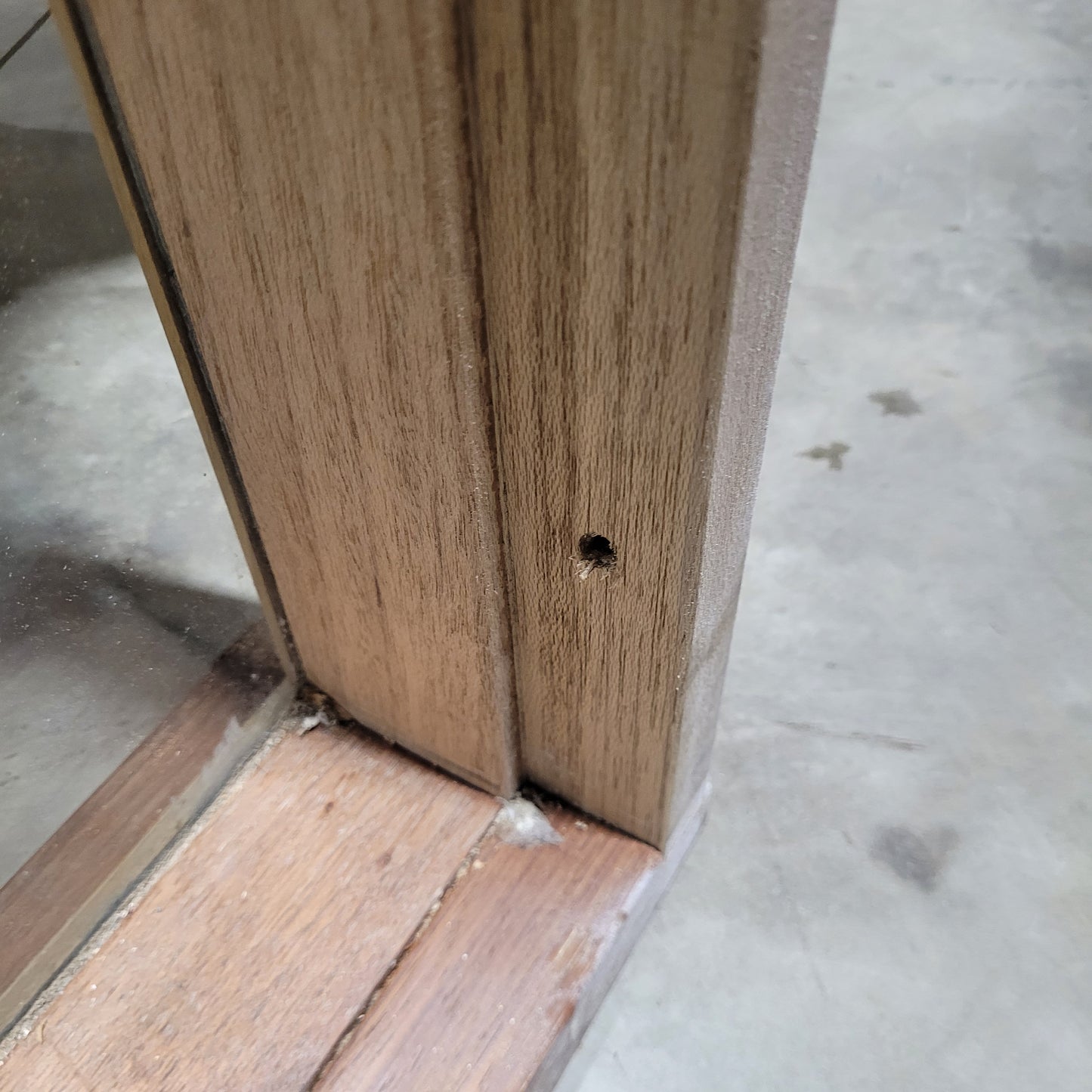 Timber Entry Door - Pre-Hung in a 2415h x 1210w Frame w/ 1 x Clear Glass *Factory 2nd* 10486