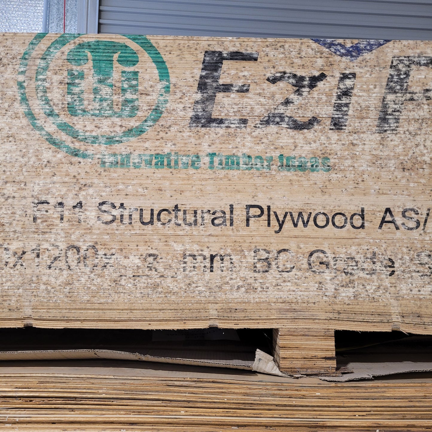 Plywood - 2400 x 1200 x 7mm BC Grade F11 Structural Ply *Clearance - Mouldy* 10498