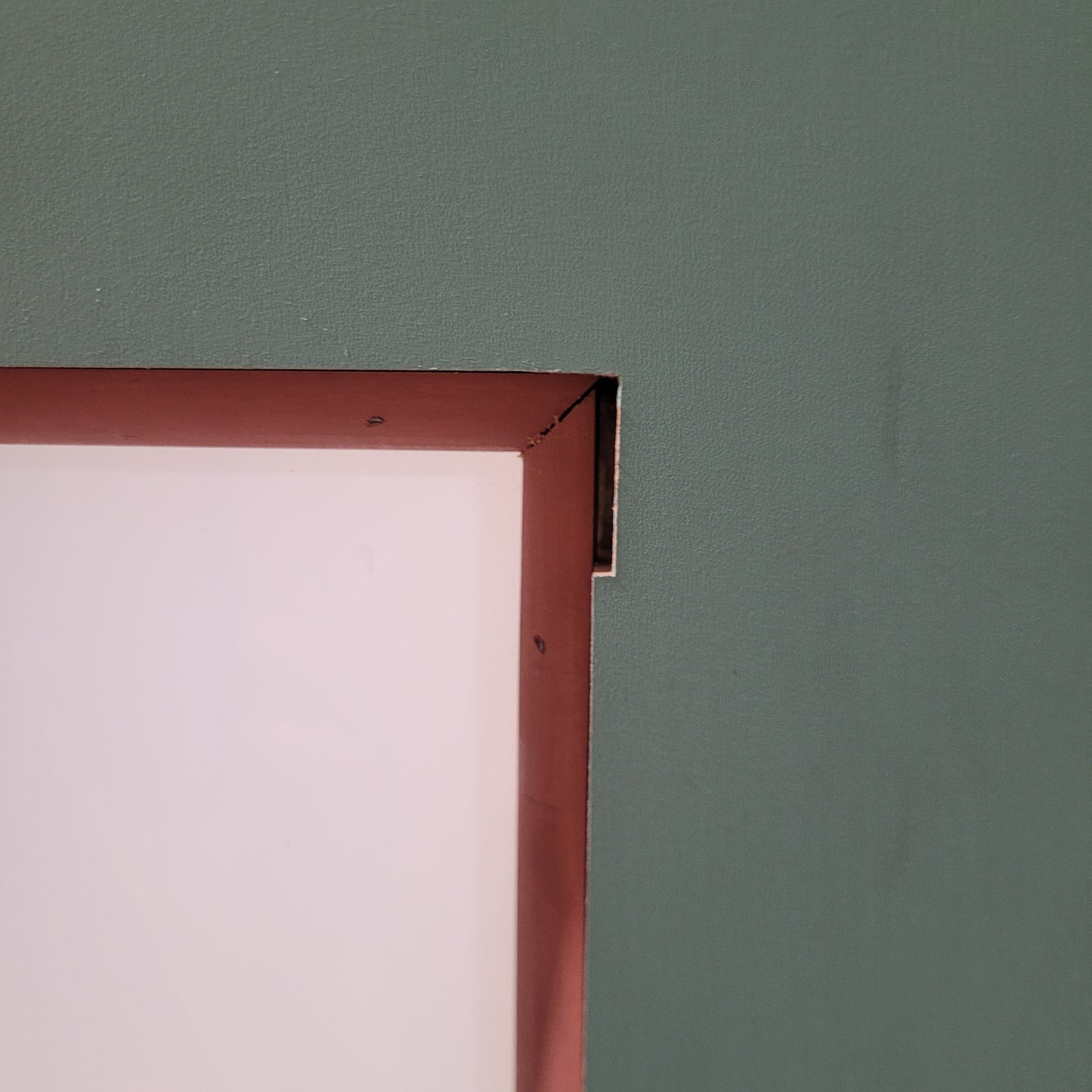 Timber Entry Door - Pre-Hung in a 2103h x 887w Frame, Solid Core w/ 1 x Obscure Glass *2nd* 10550