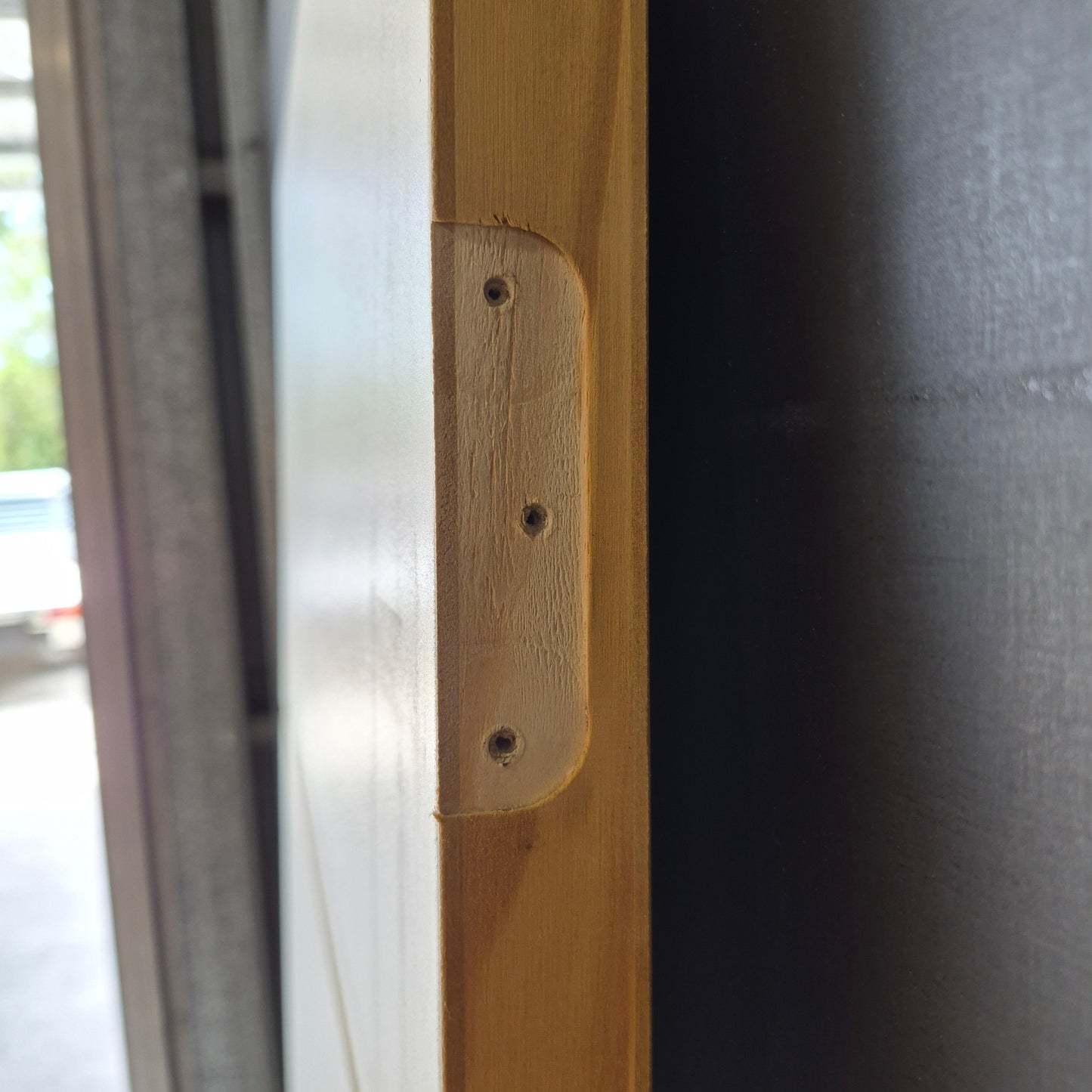 Timber Door - 2040h x 720w Hollow Core Internal Door w/ Pattern (HA4) *Factory 2nd* SKU: 10602