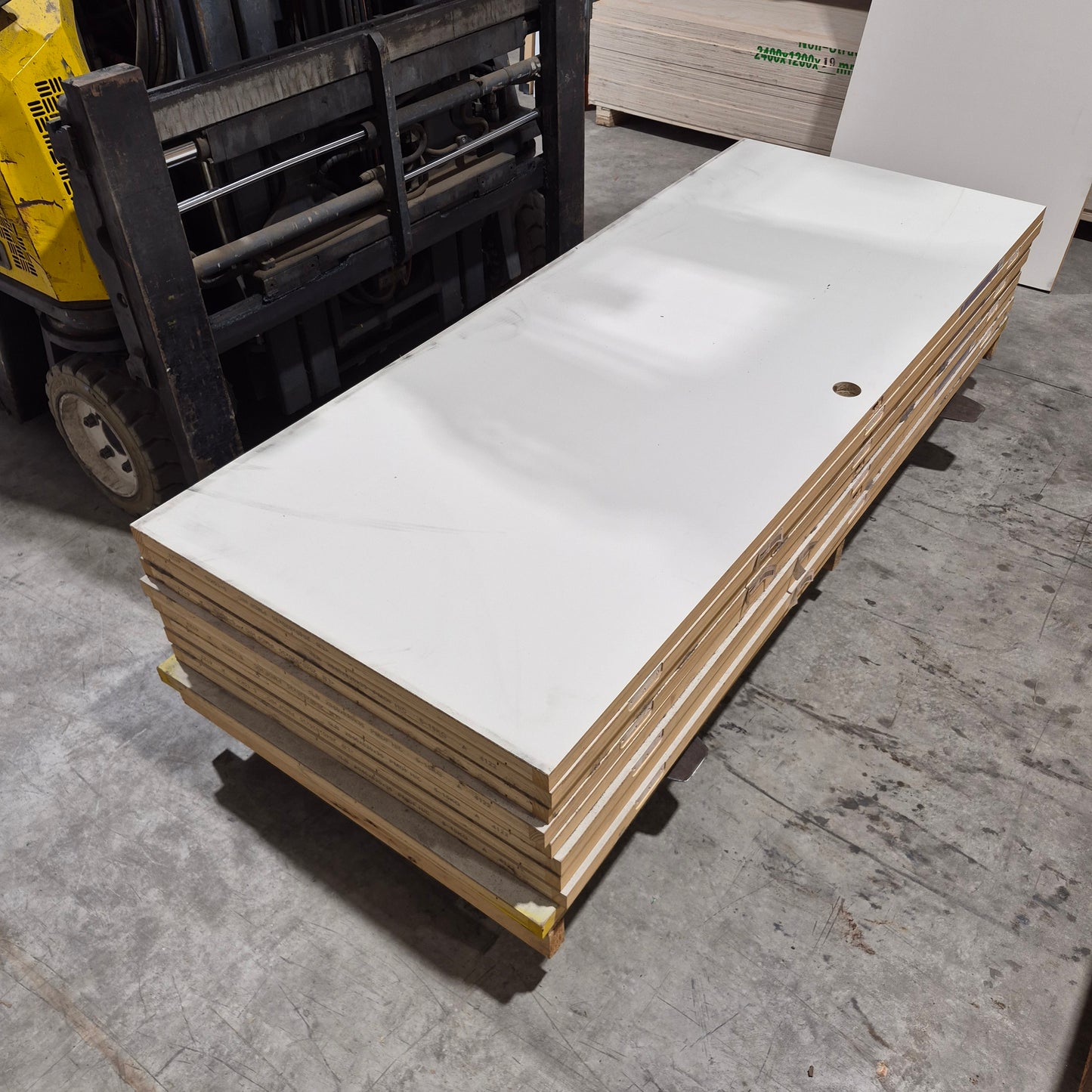 Internal Timber Door - 2040h x 820w Plain Hollow Core Internal Door *Factory 2nd* 10713