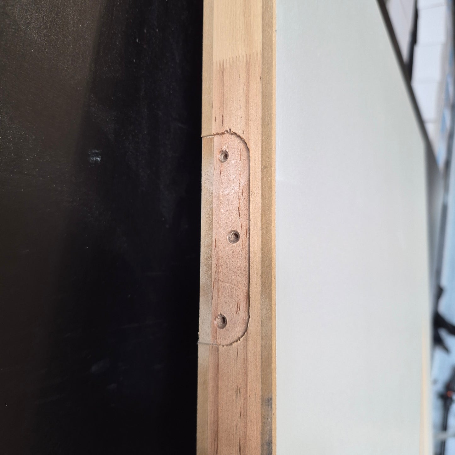 Internal Timber Door - 2340h x 820w Hollow Core Internal Door w/ Pattern (SOR6) *Factory 2nd* 10719