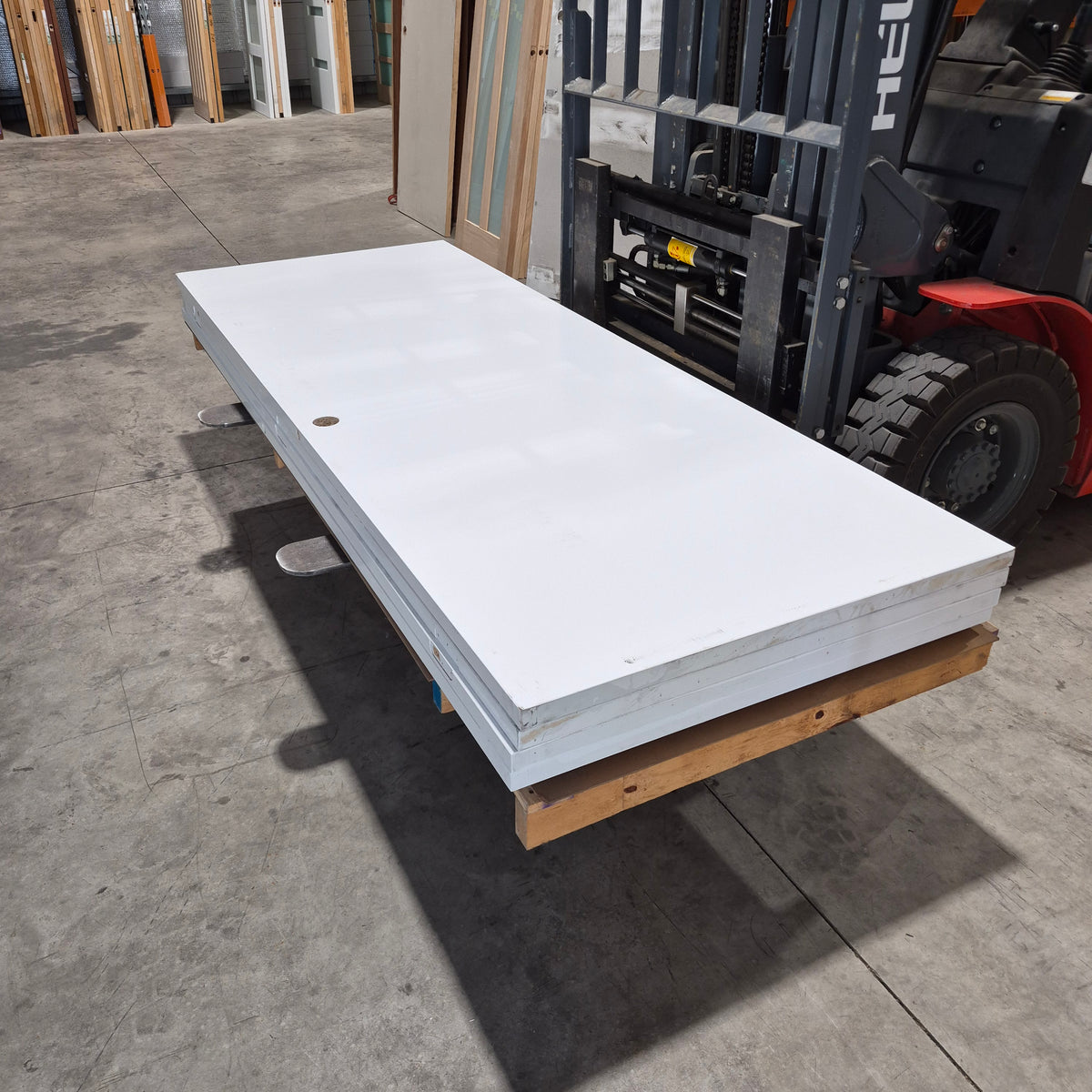 Internal Timber Door - 2340h x 870w Plain Hollow Core Internal Door *Factory 2nd* 10739