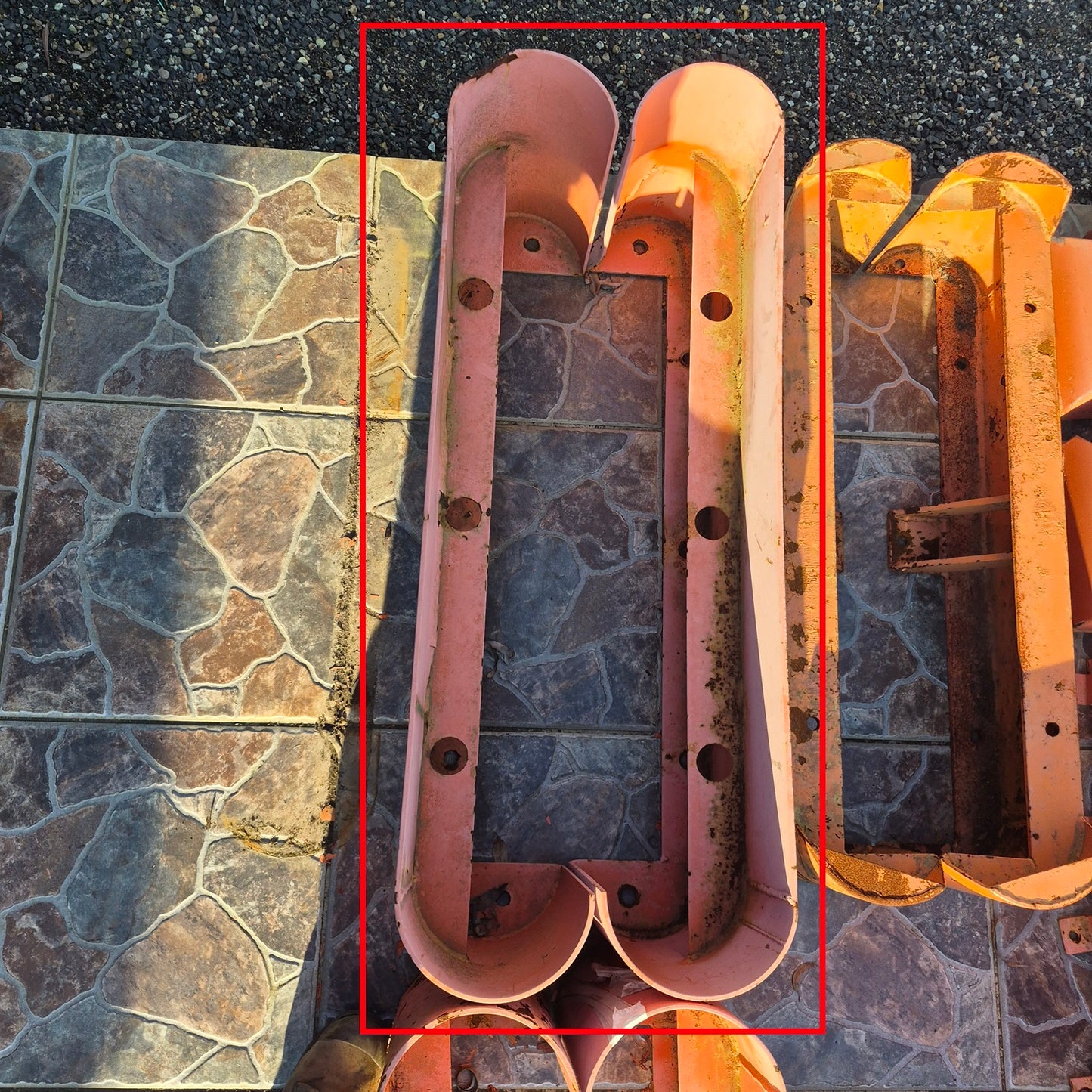 Pallet Racking End Protector - 965mm Wide x 400mm High - Single Bay Protector *2nd Hand* SKU: 10764