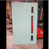 Timber Entry Door - 2040h x 1200w Solid Core w/ 3 x Clear Glass (XN2) *Factory 2nd* 20023