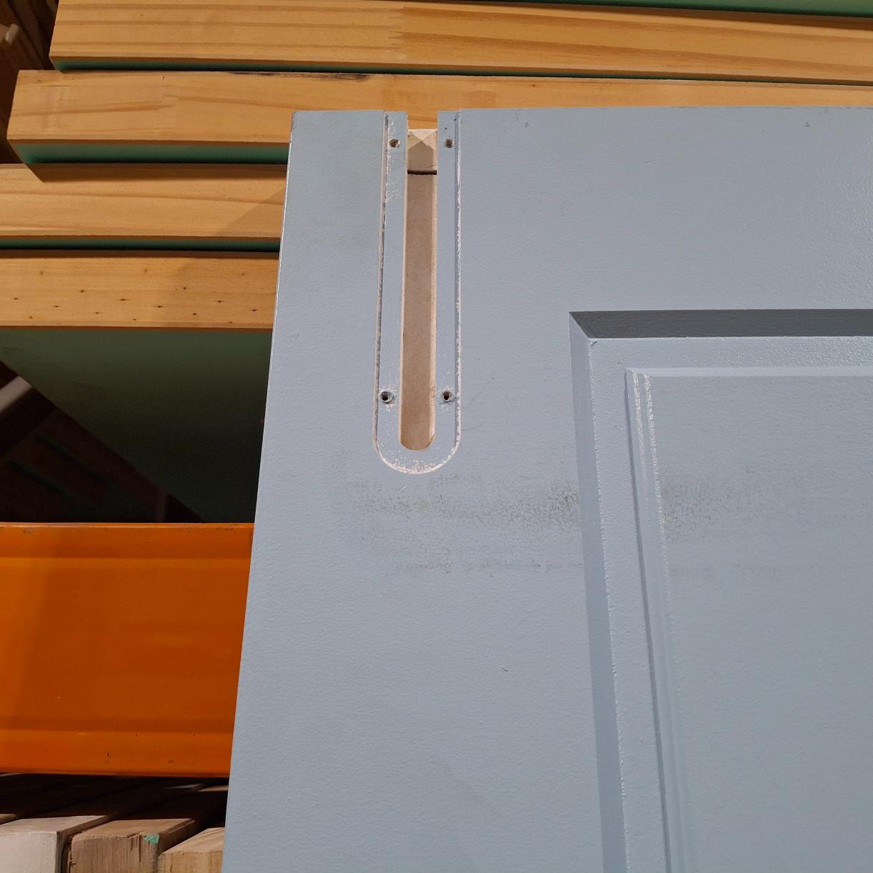 Timber Entry Door - 2340h x 820w Solid Core w/ Pattern (XVP11) *Factory 2nd* SKU: 20248