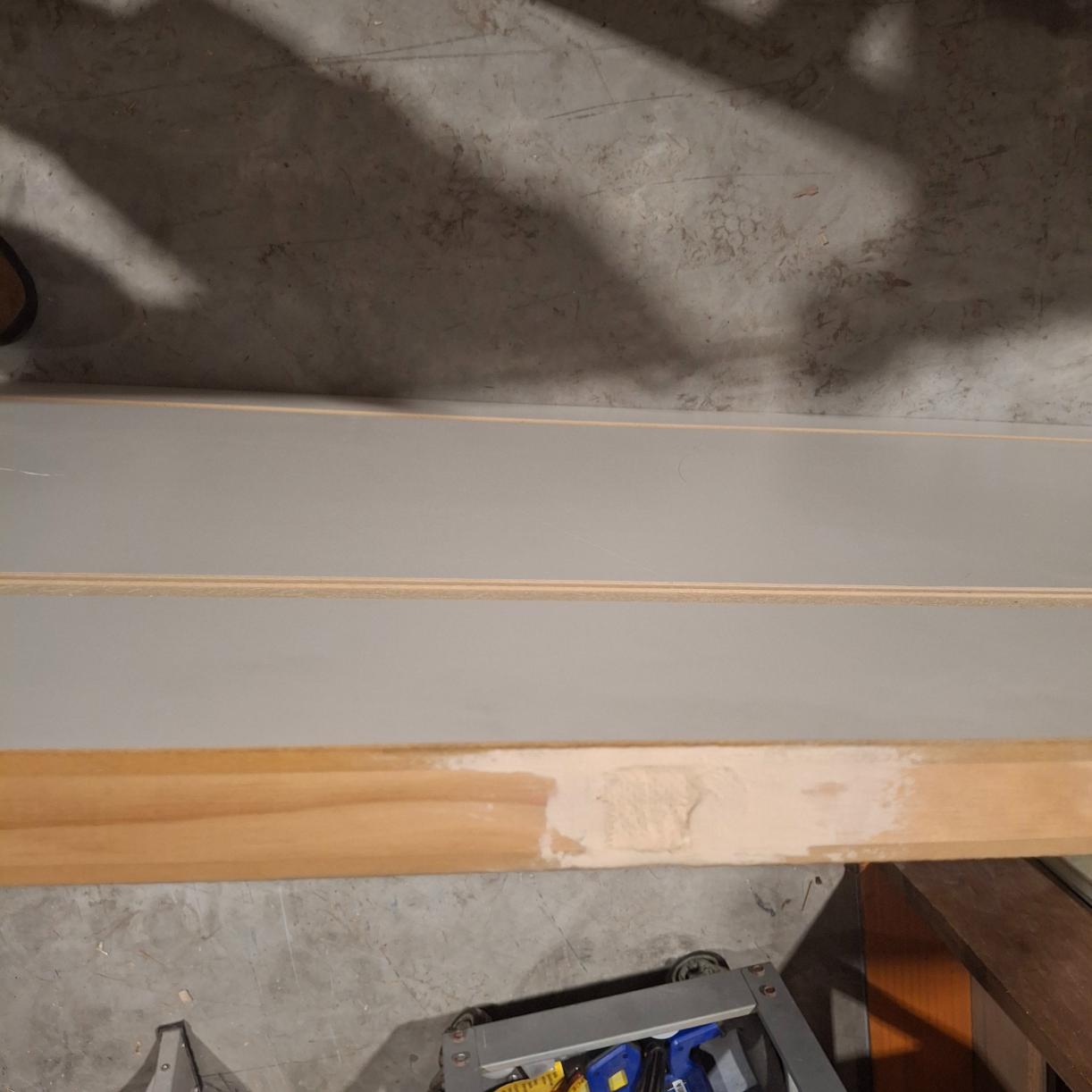 Timber Door - 2340h x 820w Hollow Core Internal Door Routered *Factory 2nd* 20288