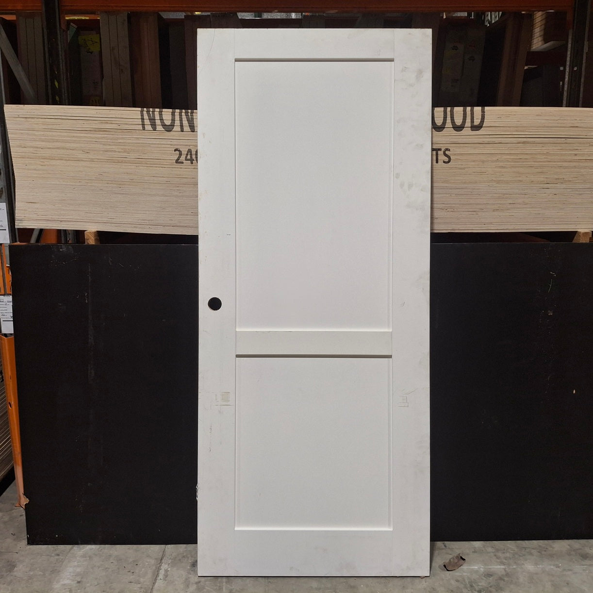 Timber Door - 2040h x 870w Solid Core Internal w/ 2 x Infill Panels (PMOD8) *Factory Second* 20373