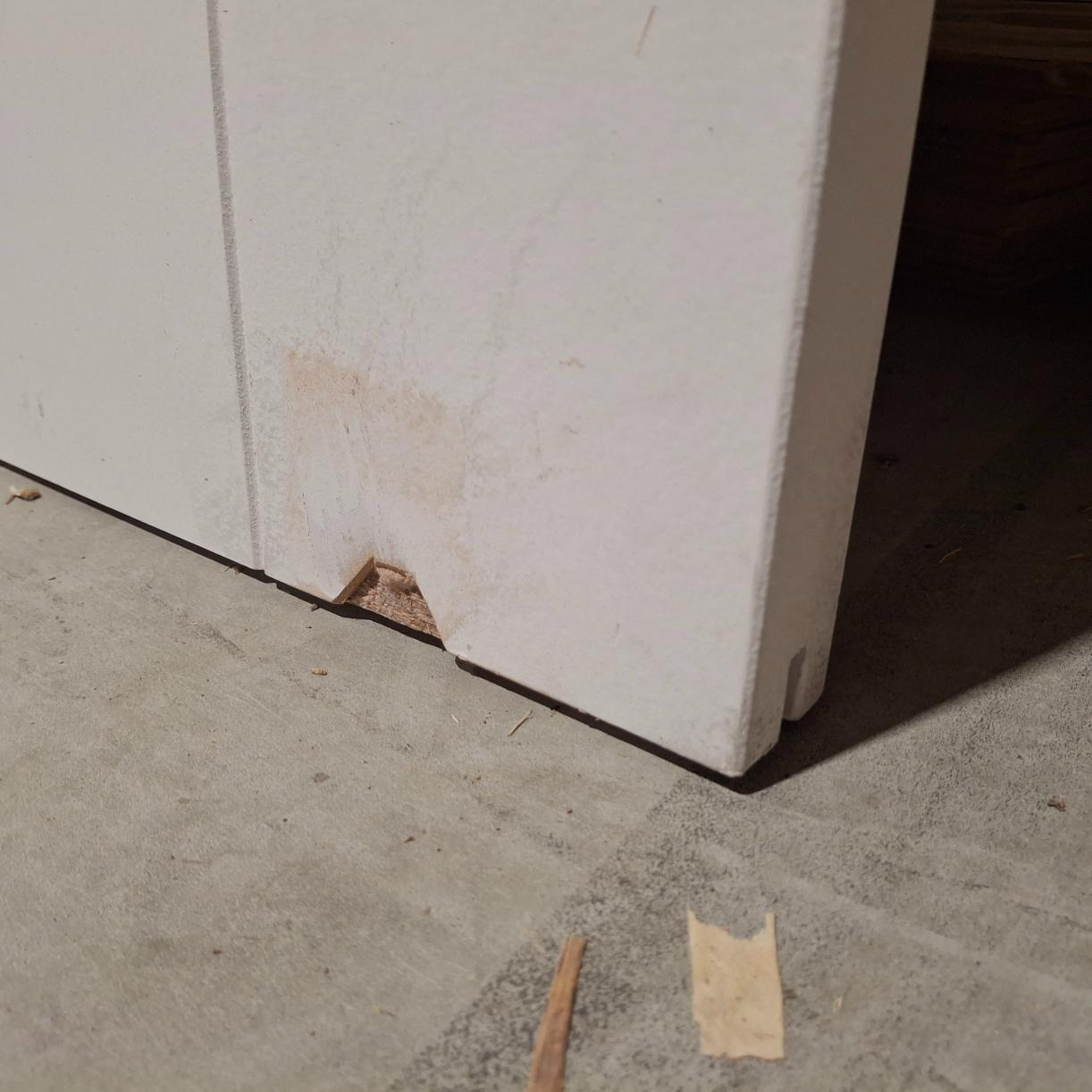 Timber Door - 2450h x 1000w Solid Core Internal Barn Door (PBD2) *Factory Second* 20376