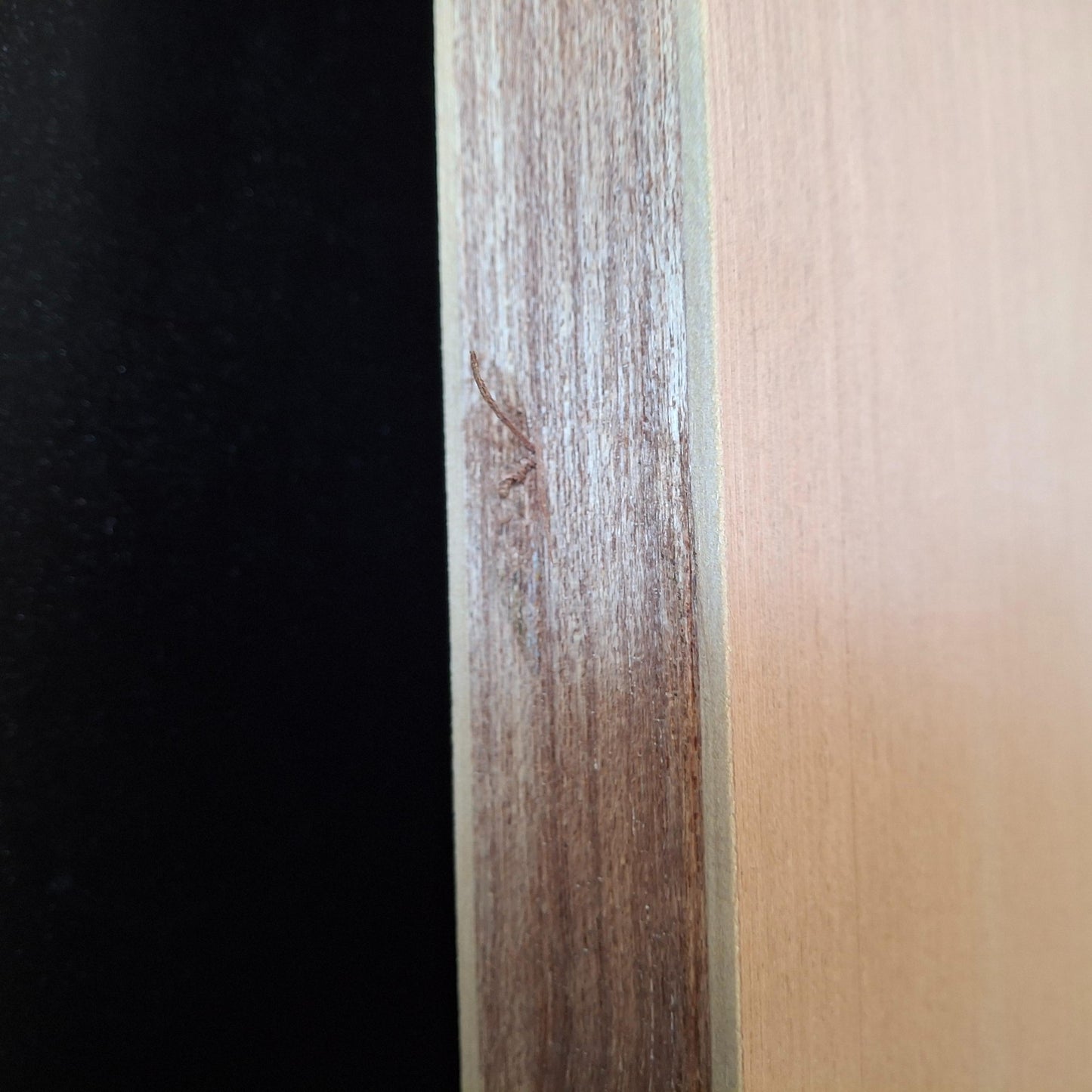 Timber Entry Door - 2040h x 920w Solid Core Plain Timber Door *Factory 2nd* 20477