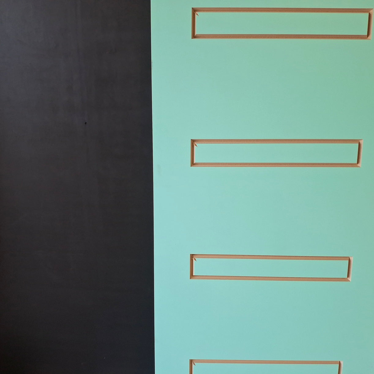 Timber Entry Door - 2037h x 870w Solid Core Door w/ One-side Pattern (Damaged) *Factory 2nd* 20503