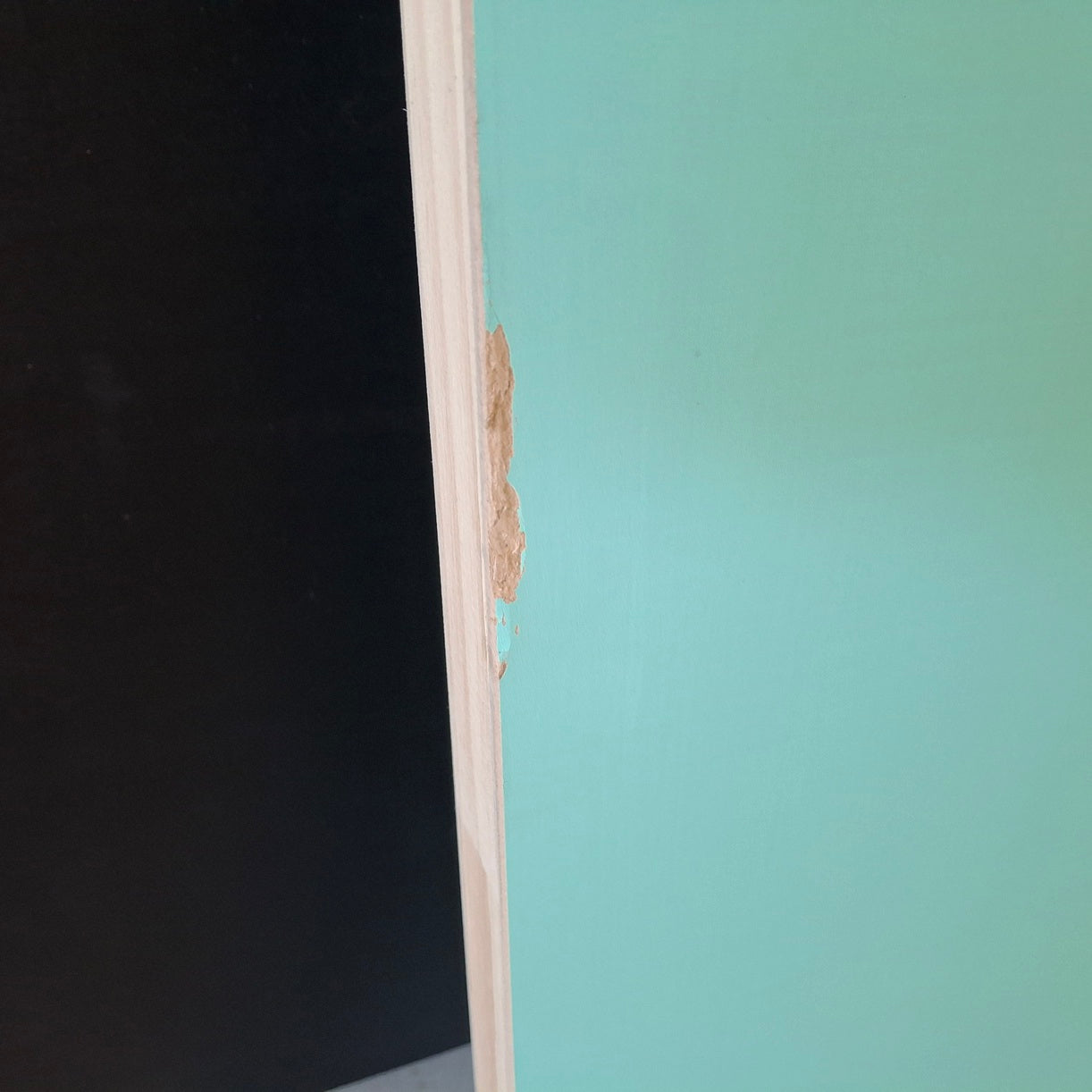Timber Entry Door - 2037h x 870w Solid Core Door w/ One-side Pattern (Damaged) *Factory 2nd* 20503