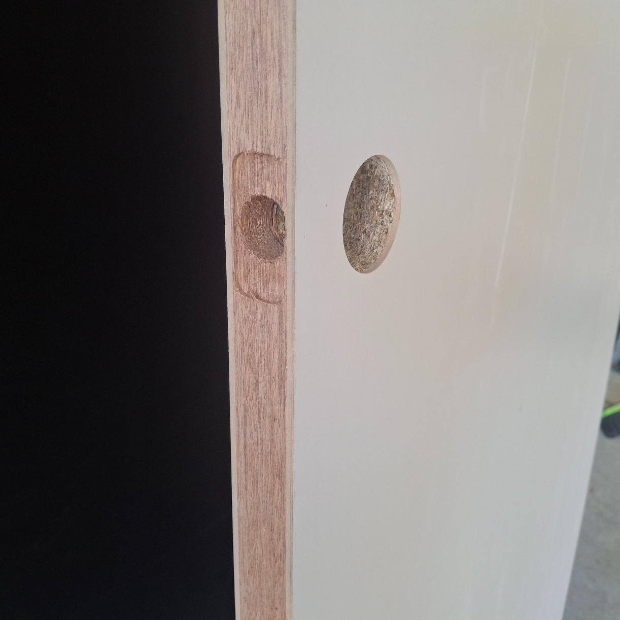 Timber Door - 2040h x 870w Semi-solid Core Plain Internal Door *Factory 2nd* 20508