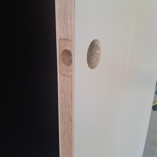 Timber Door - 2040h x 870w Semi-solid Core Plain Internal Door *Factory 2nd* 20508