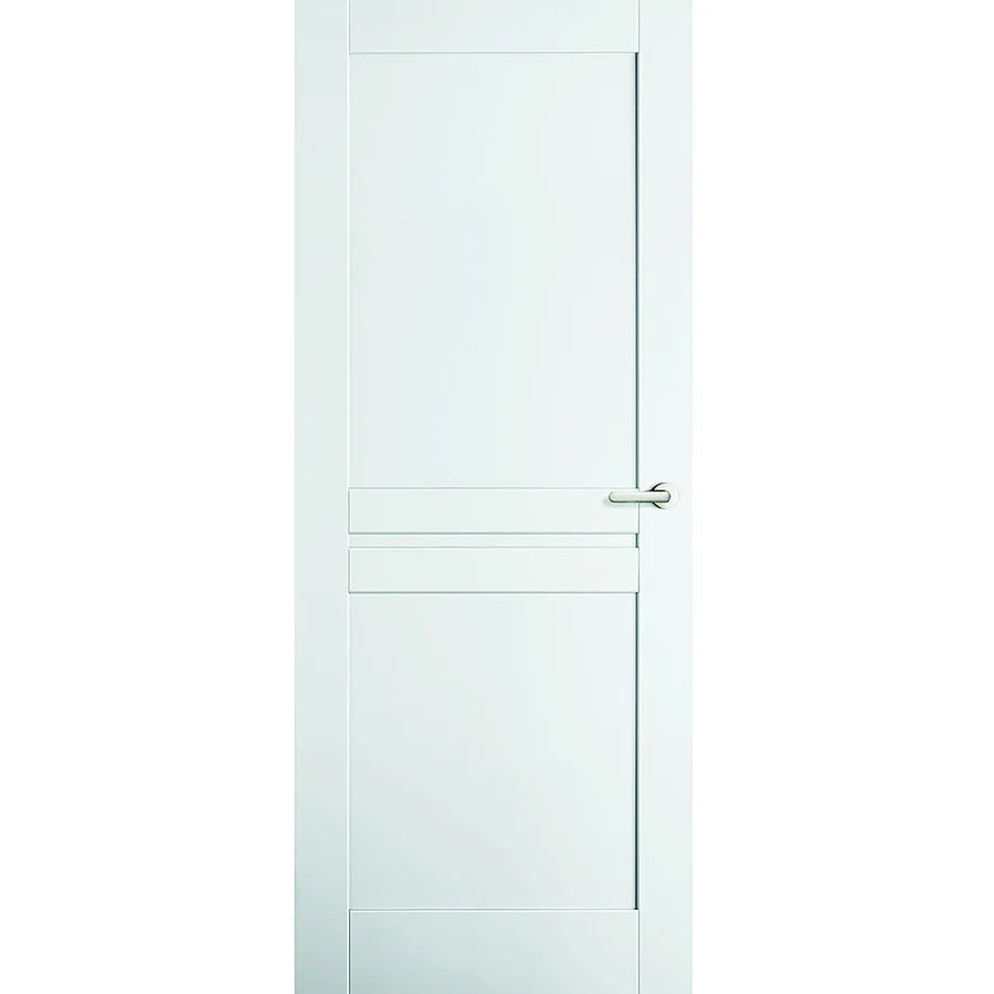 Timber Door - 2400h x 1200w Solid Core Internal w/ 2 x Infill Panells (PMOD9) *Factory 2nd* 20549
