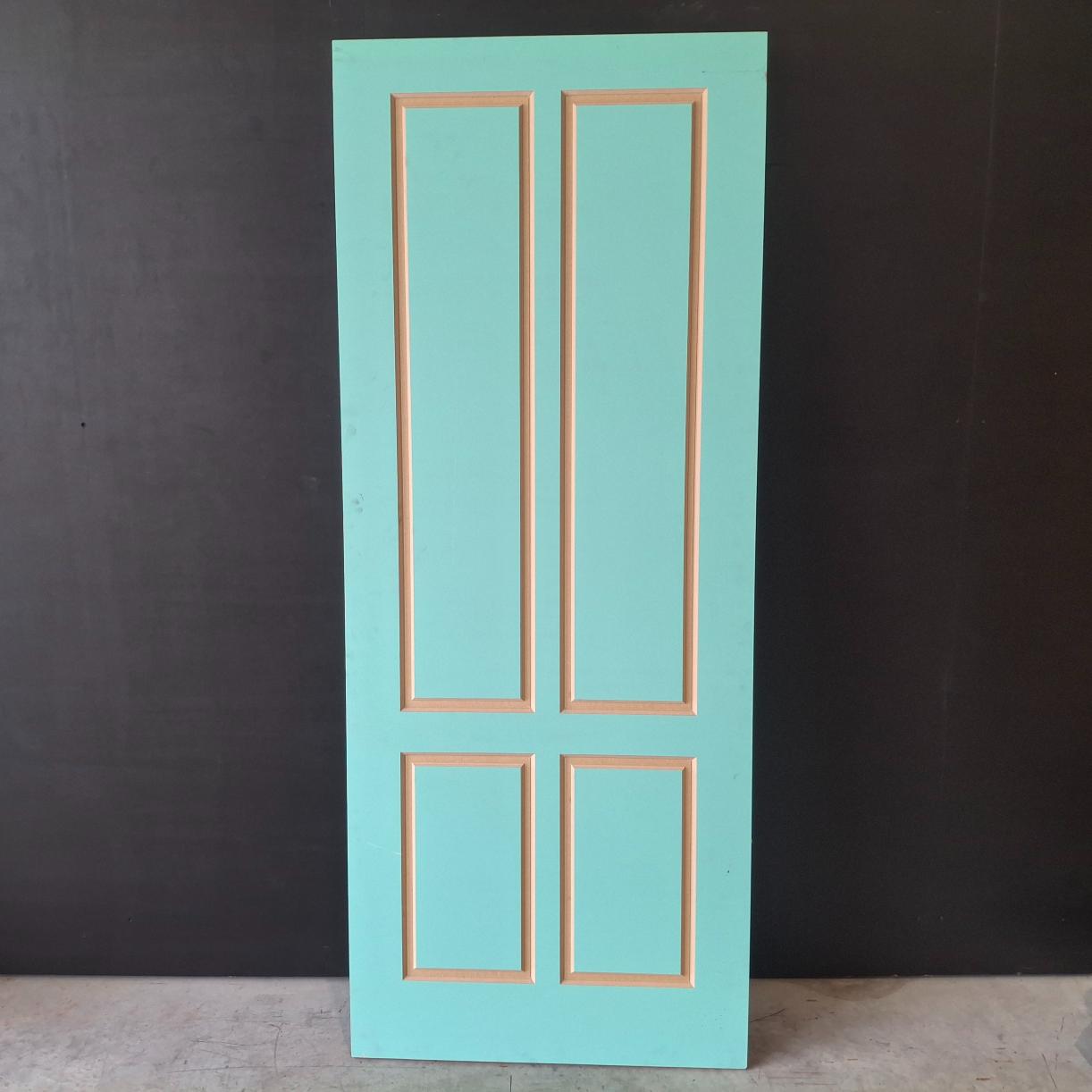 Timber Entry Door - 2040h x 820w Solid Core Door Routered (PCL4) *Factory 2nd* 20565