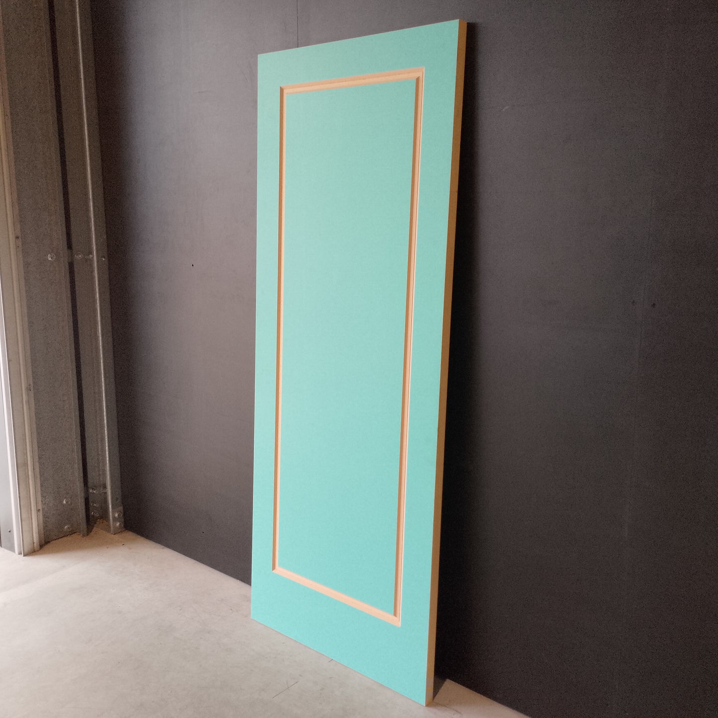 External Timber Door - 2040h x 820w Semi-Solid Core w/ Pattern Both Sides (PURB 1) *Factory 2nd* 30497