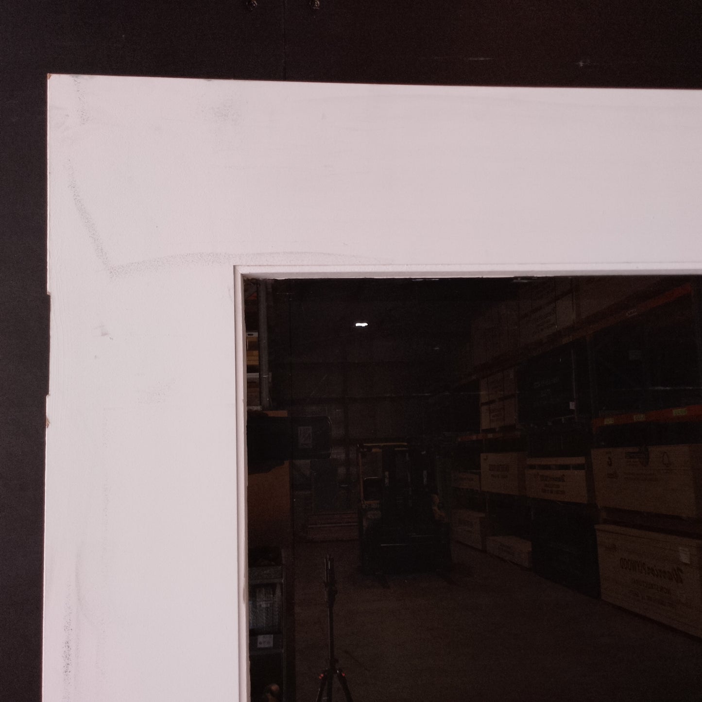 External Timber Door - 2340h x 920w Solid Core w/ 4 X Clear Glass (PMAD 4G) *Factory Second* 30517