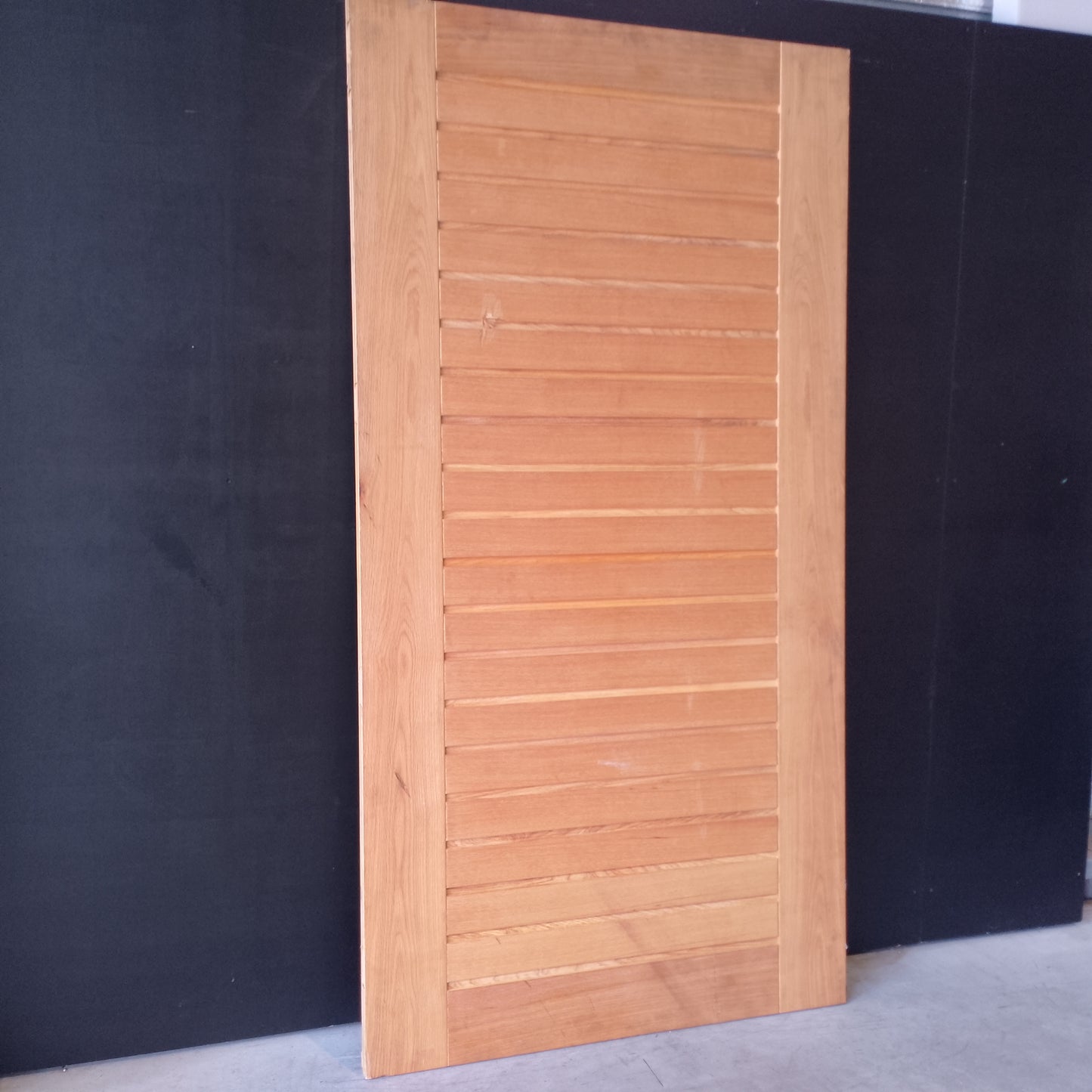 External Timber Door - 2340h x 1200w Solid Core w/ Pattern (AWOWS19H) *Factory 2nd* 30537