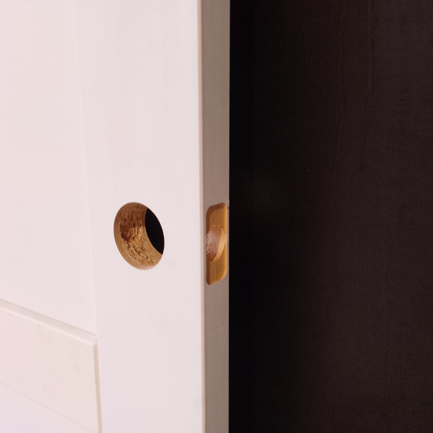 Internal Timber Door - 2340h x 720w Semi-Solid w/ Infill Panels (PMOD8) *Factory 2nd* 30566