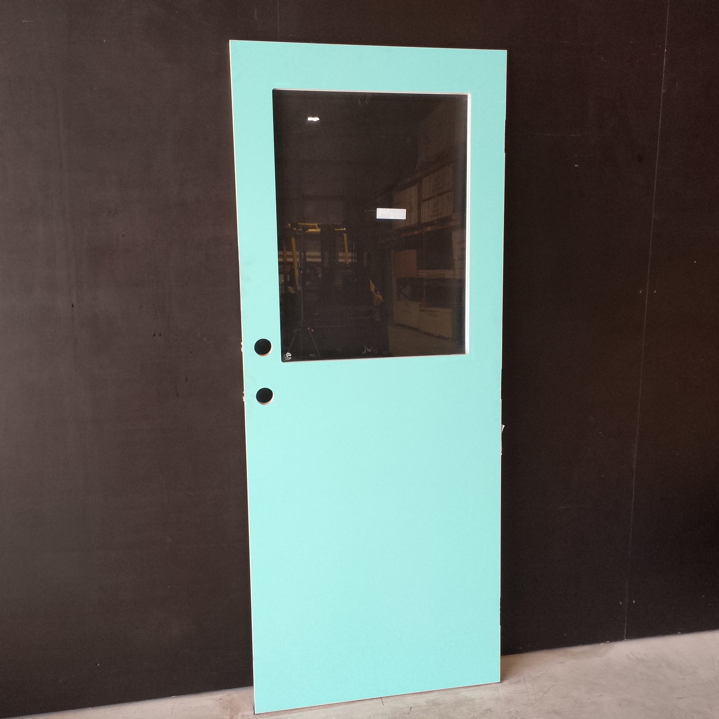 External Timber Door - 2040h x 820w Hollow Core w/ 1 X Clear Glass (XF3) *Factory 2nd* 30644