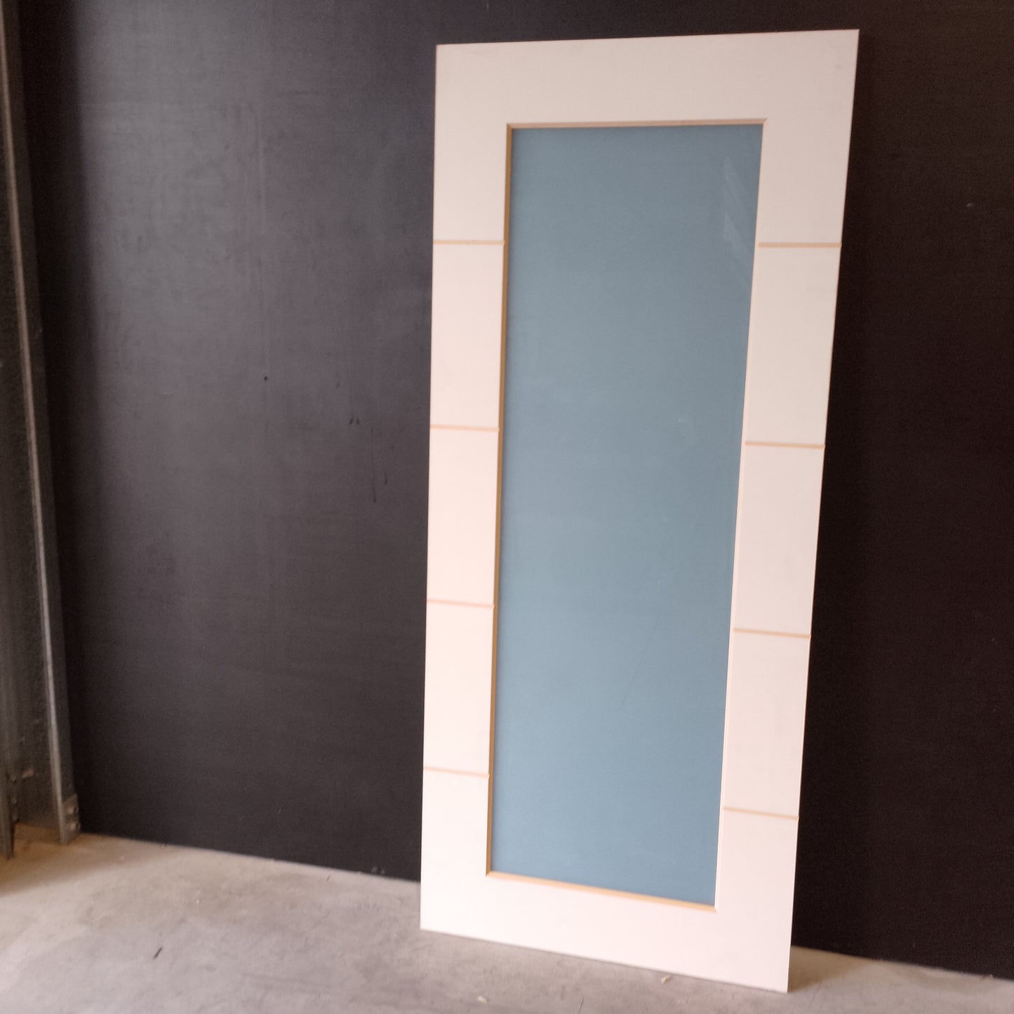 Internal Timber Door - 2040h x 870w Solid Core w/ 1 X Obscure Glass (HLR210) *Factory 2nd* 30658