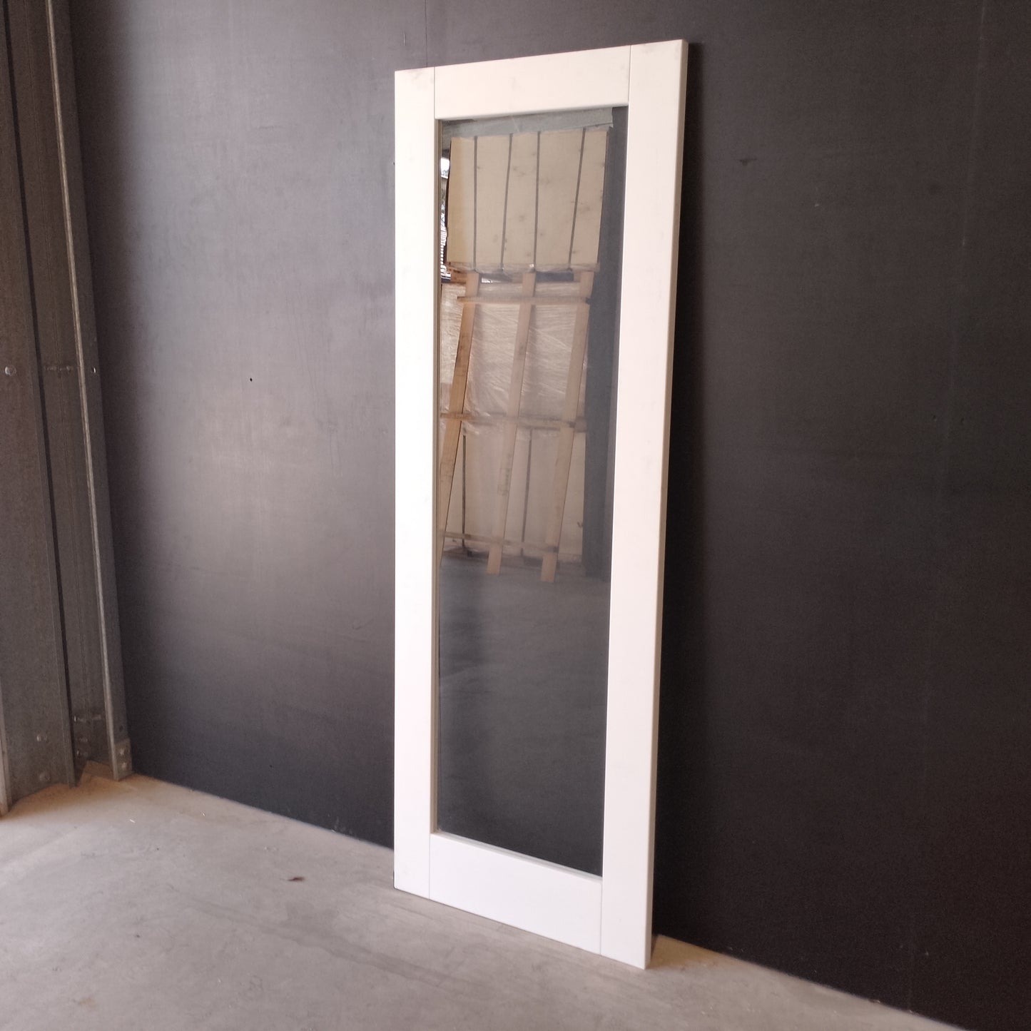 Internal Timber Door - 2040h x 720w Semi-Solid Core w/ 1 X Clear Glass (PMOD1GC) *Factory 2nd* 30715