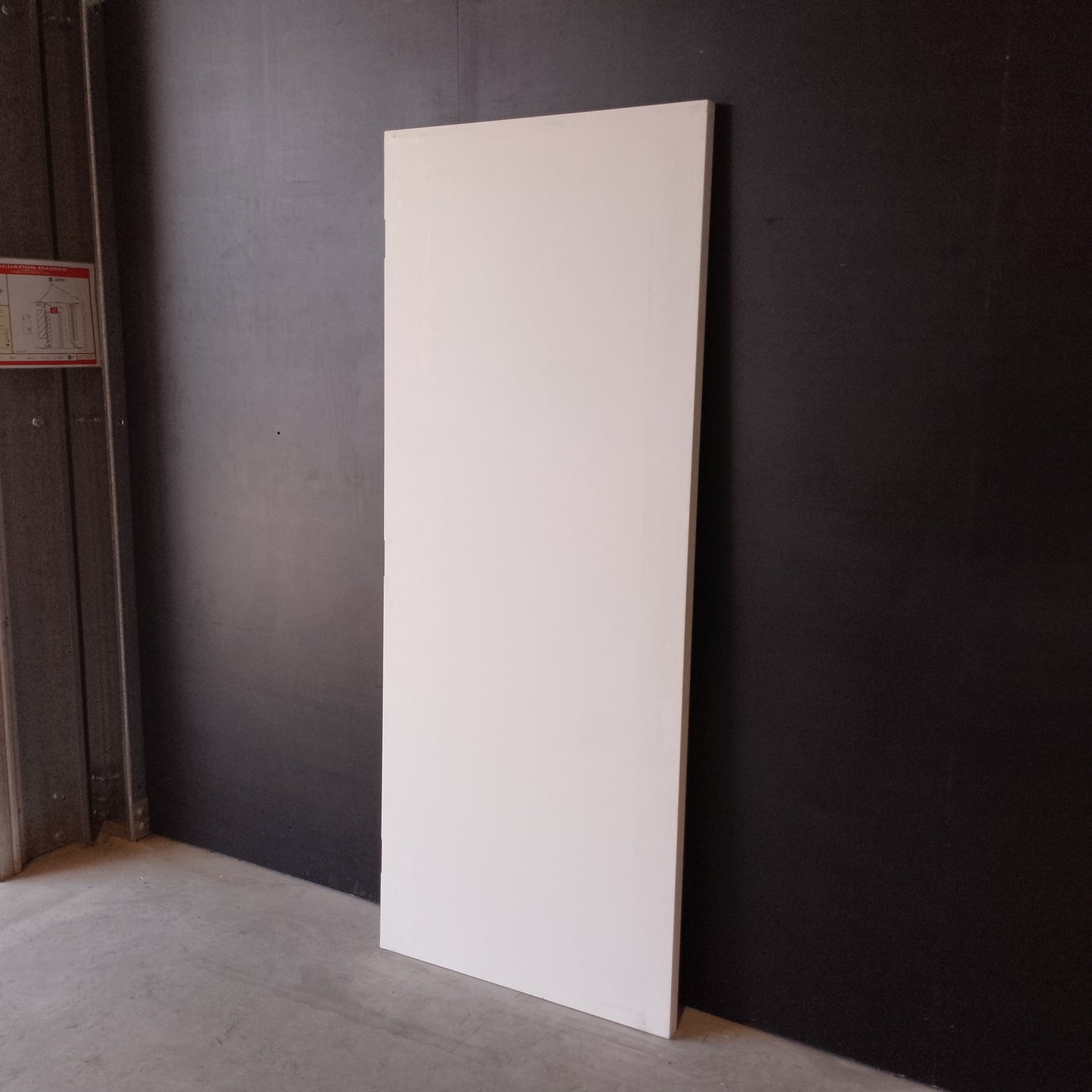 External Fiberglass Door - 2040h x 820w Polyurethane Core (FLS) *Factory 2nd* 30717