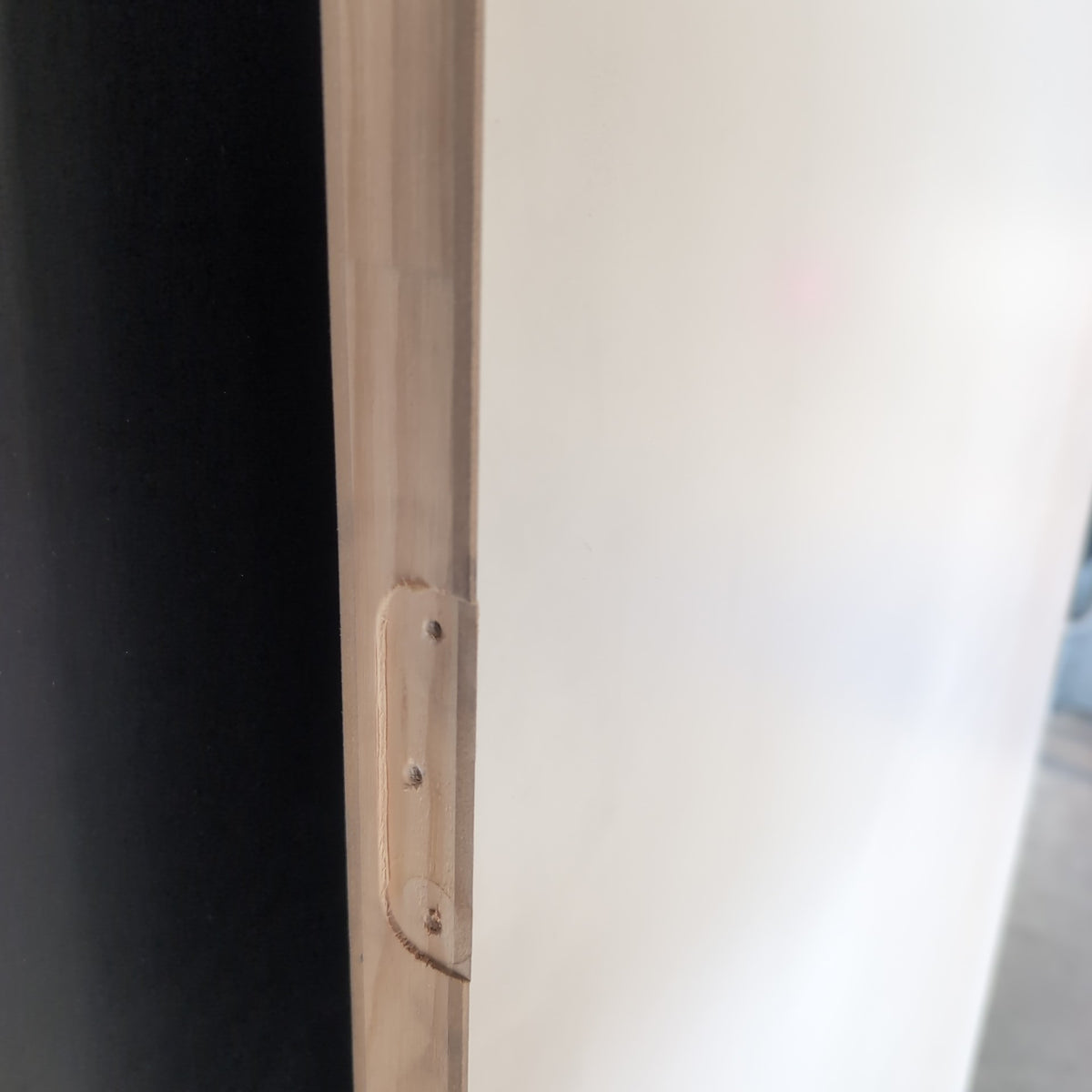 Internal Timber Door - 2040h x 920w Hollow Core w/ Pattern (DECO 3S) *Factory 2nd* 30781