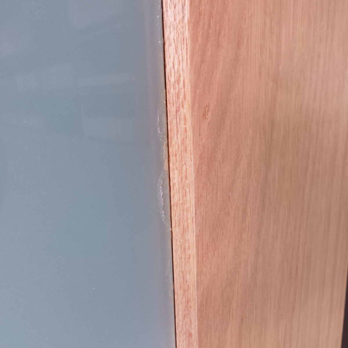 Internal Timber Door - 2340h x 620w Semi-solid Core w/ Obscure Glass (AMOD1GT) *Factory 2nd* 30791