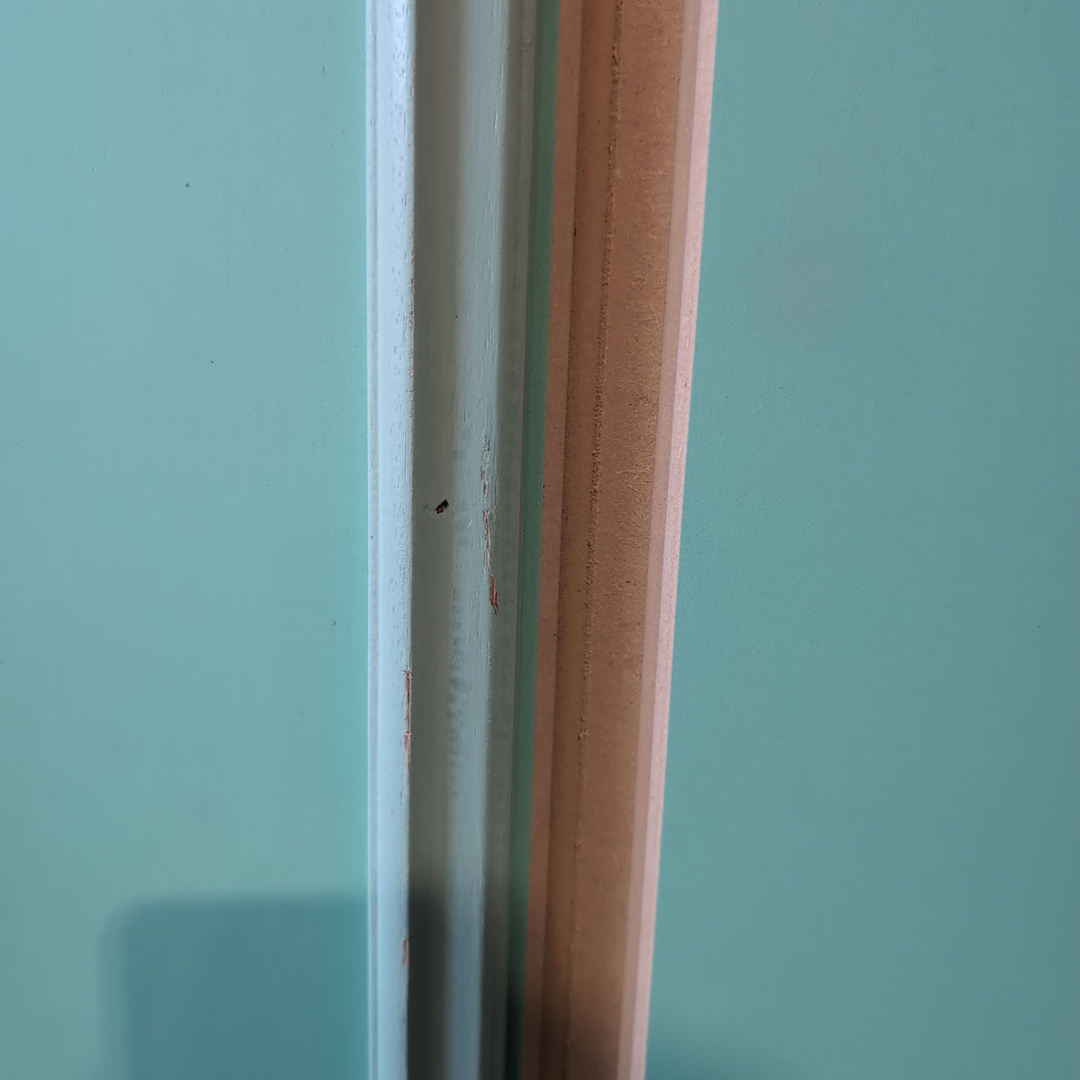 External Timber Door - 2340h x 870w Solid Core w/ 2 X Obscure Glass (PCL 4G) *Factory 2nd* 30821