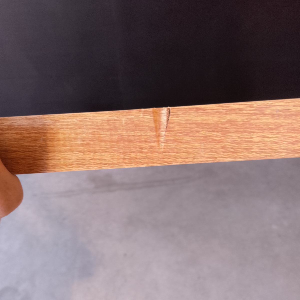 External Timber Door - 2040h x 1200w Solid Core w/ 5 X Clear Glass (AWOWS 5VG) *Factory 2nd* 30823