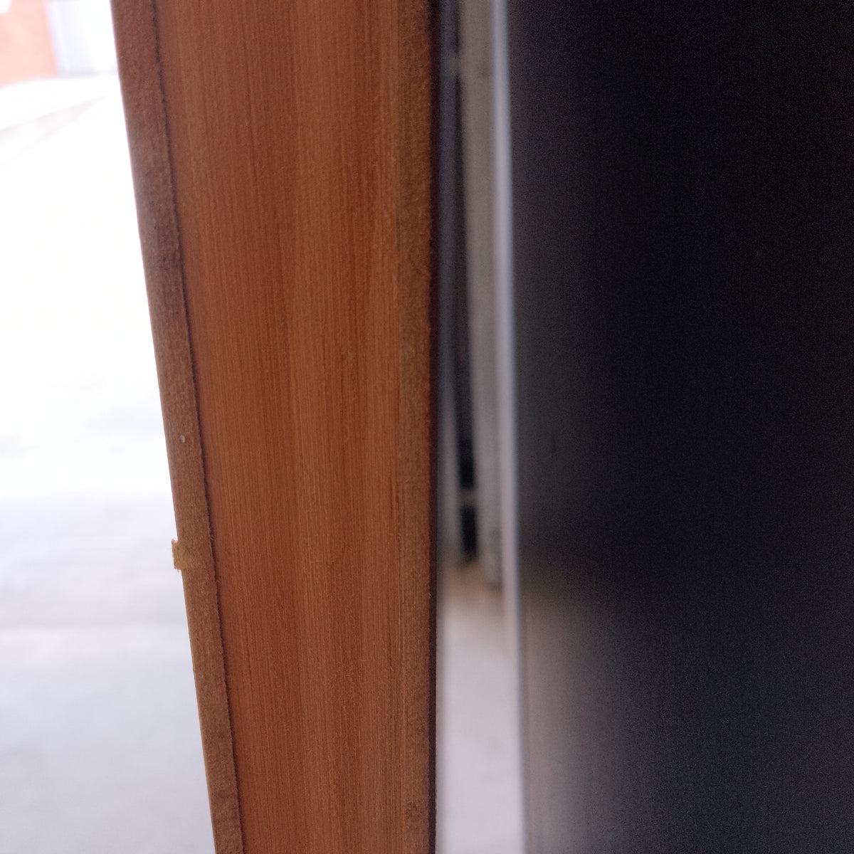 Internal Timber Door - 2040h x 1200w Hollow Core Plain Redicoat *Factory 2nd* 30825