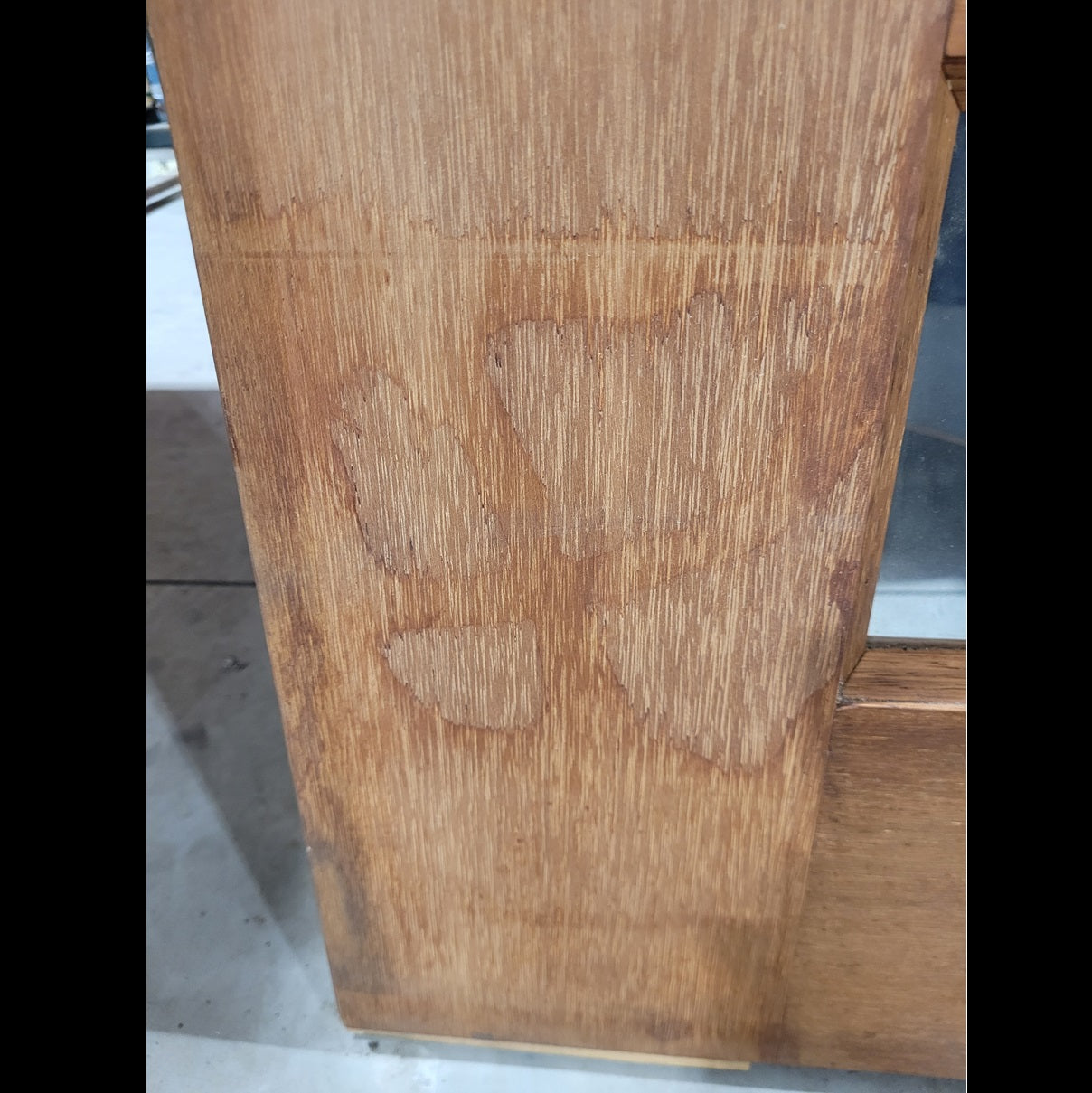 Timber Entry Door - 2340h x 1200w Merbau w/ 8 x Clear Glass *Factory 2nd* 10261