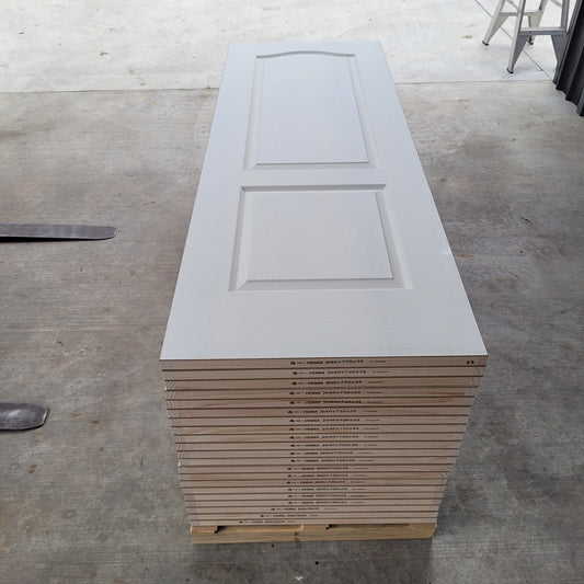 Timber Door - 2040h x 720w Hollow Core Interior Door w/ Pattern Both Sides *Factory 2nd* SKU: 10325