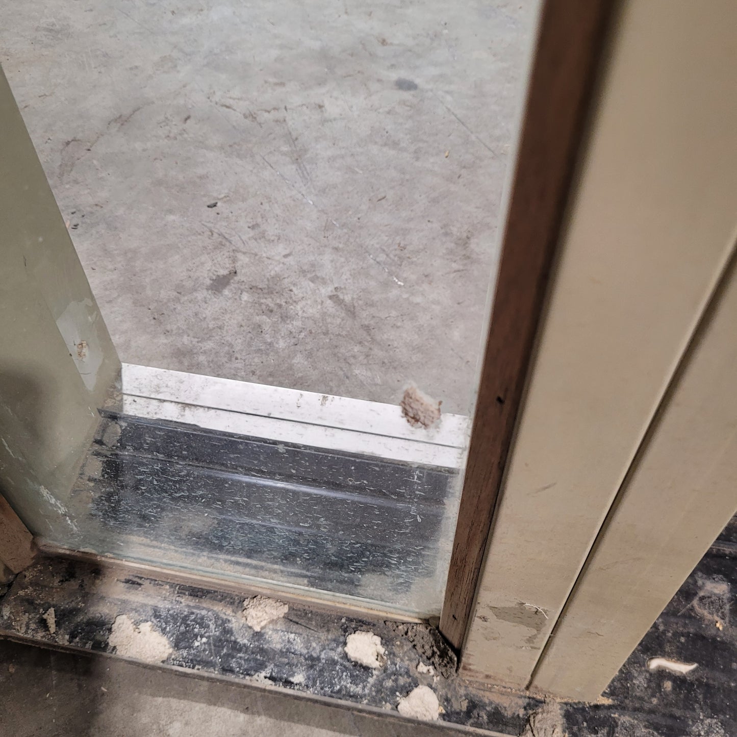 Timber Entry Door - Pre-Hung in a 2400h x 1810w Frame w/ 1 x Clear Glass *Factory 2nd* 10359