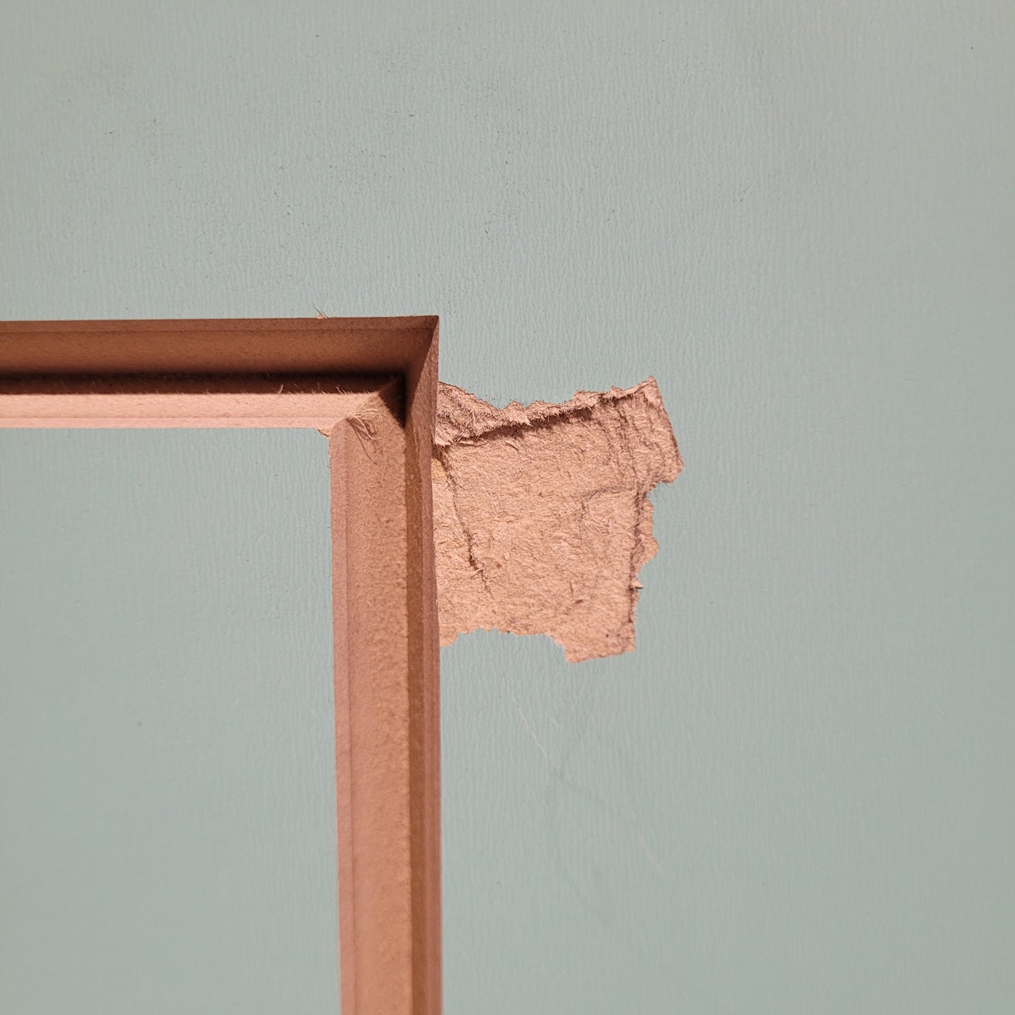 Timber Entry Door - 2340h x 1200w Solid Core w/ Routered Pattern 1 x Side *Factory 2nd* 10456