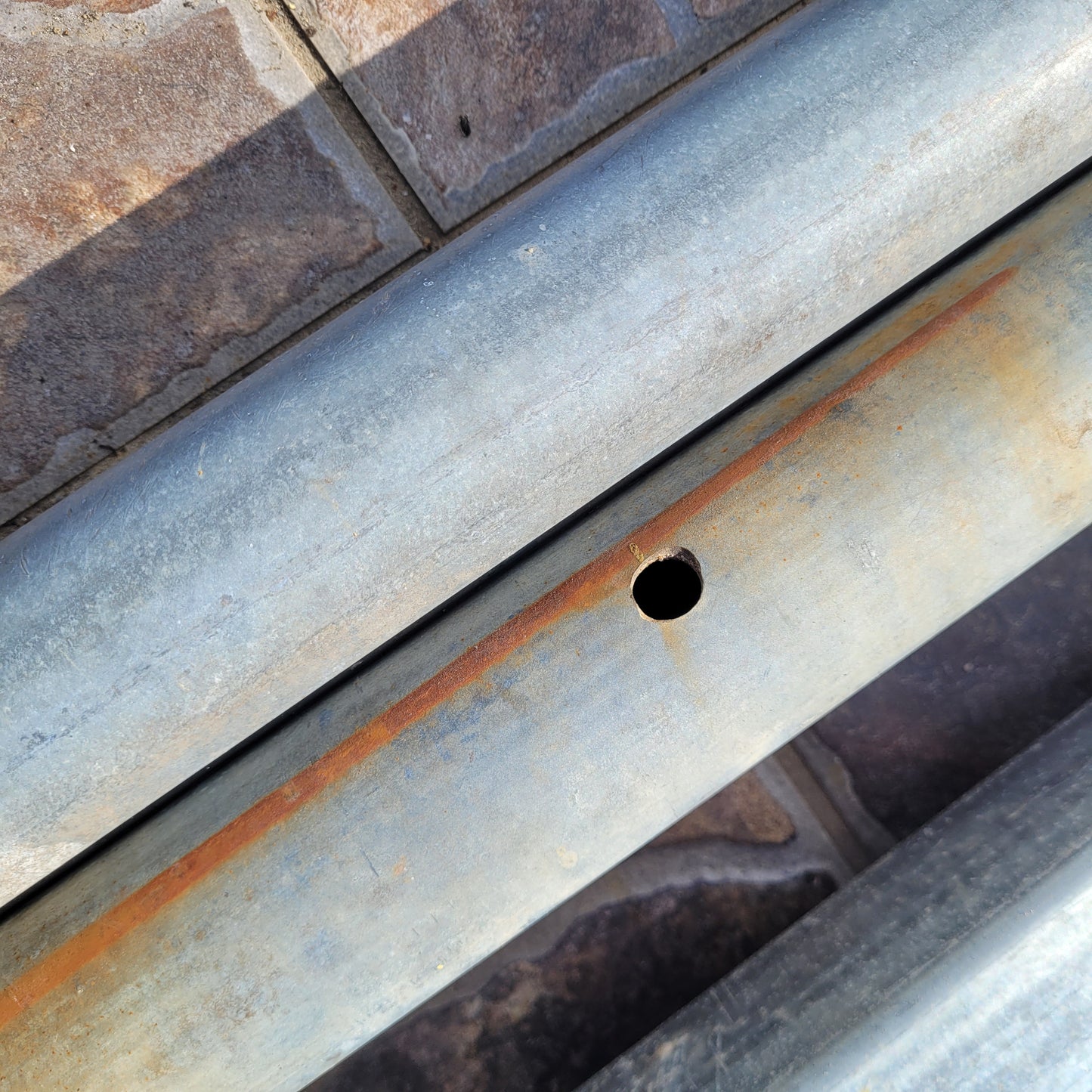 Steel Pipe - 60mm OD Galvanised Pipe (1 x ~2470mm) *2nd Hand* SKU: 10530