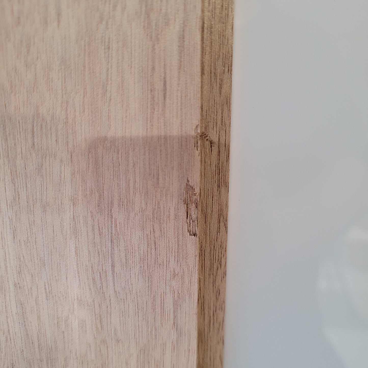 Timber Entry Door - 2040h x 1200w Solid Core w/ 4 x Obscure Glass *Factory 2nd* 10557