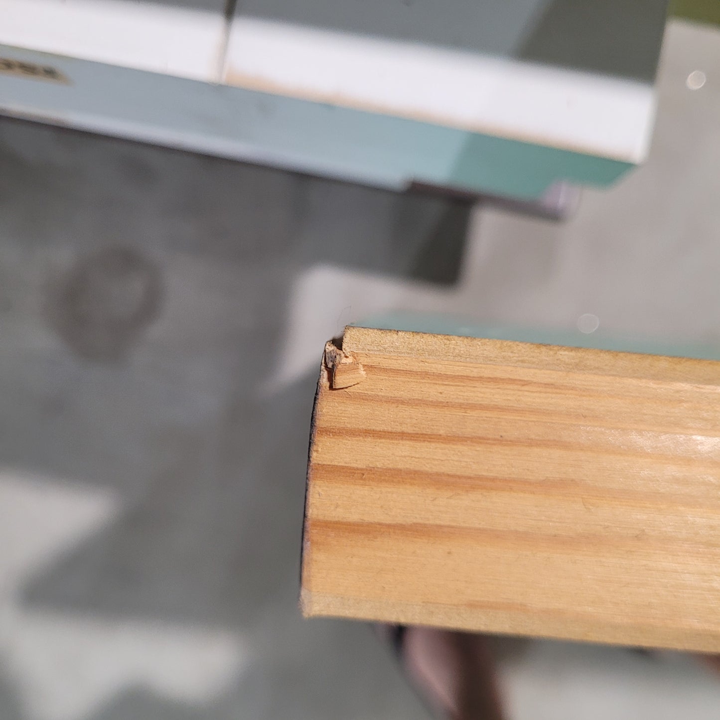 Timber Entry Door - 2040h x 920w Solid Core w/ 1 x Obscure Glass *Factory 2nd* 10559