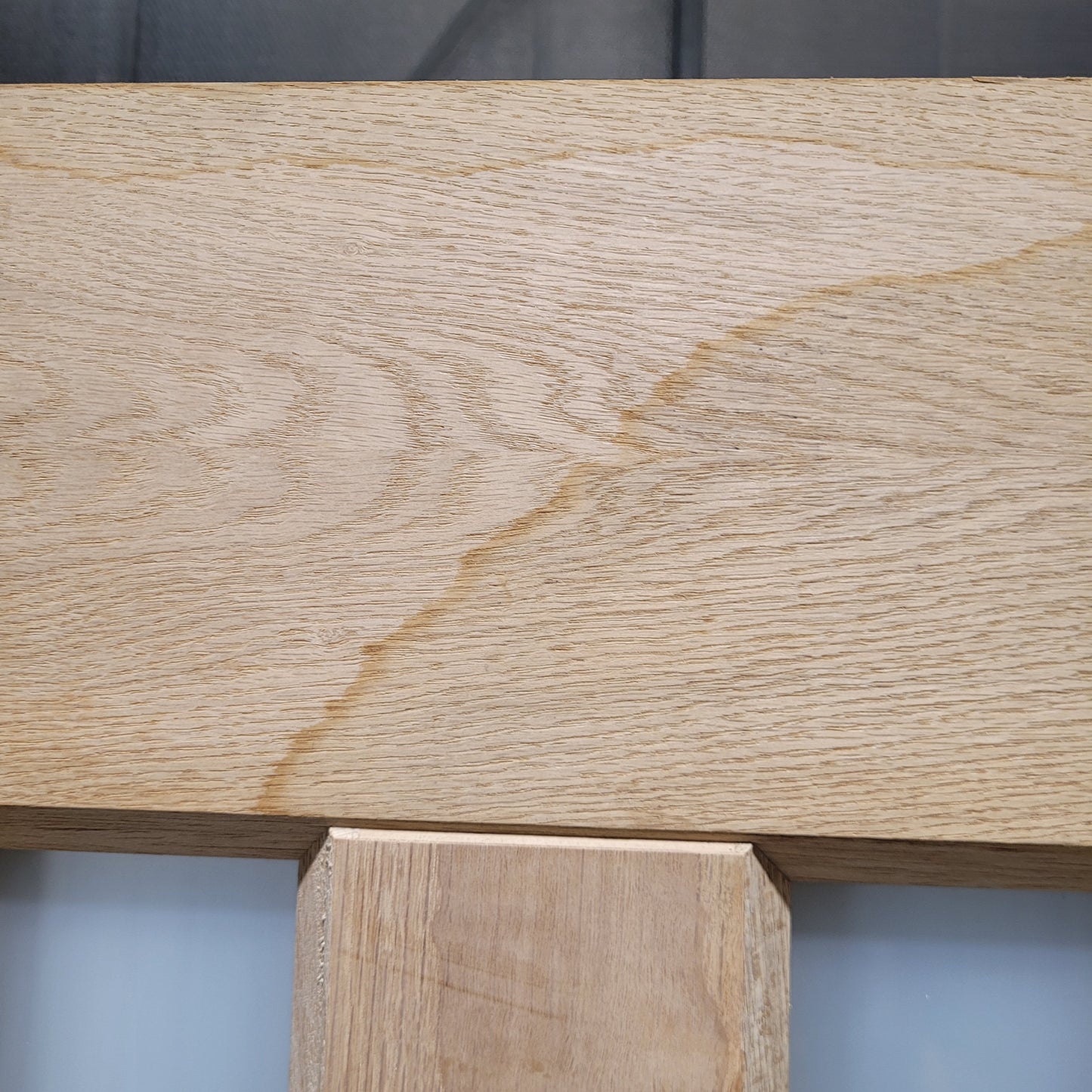 Timber Entry Door - 2340h x 1200w Solid Core w/ 5 x Obscure Glass *Factory 2nd* 10570