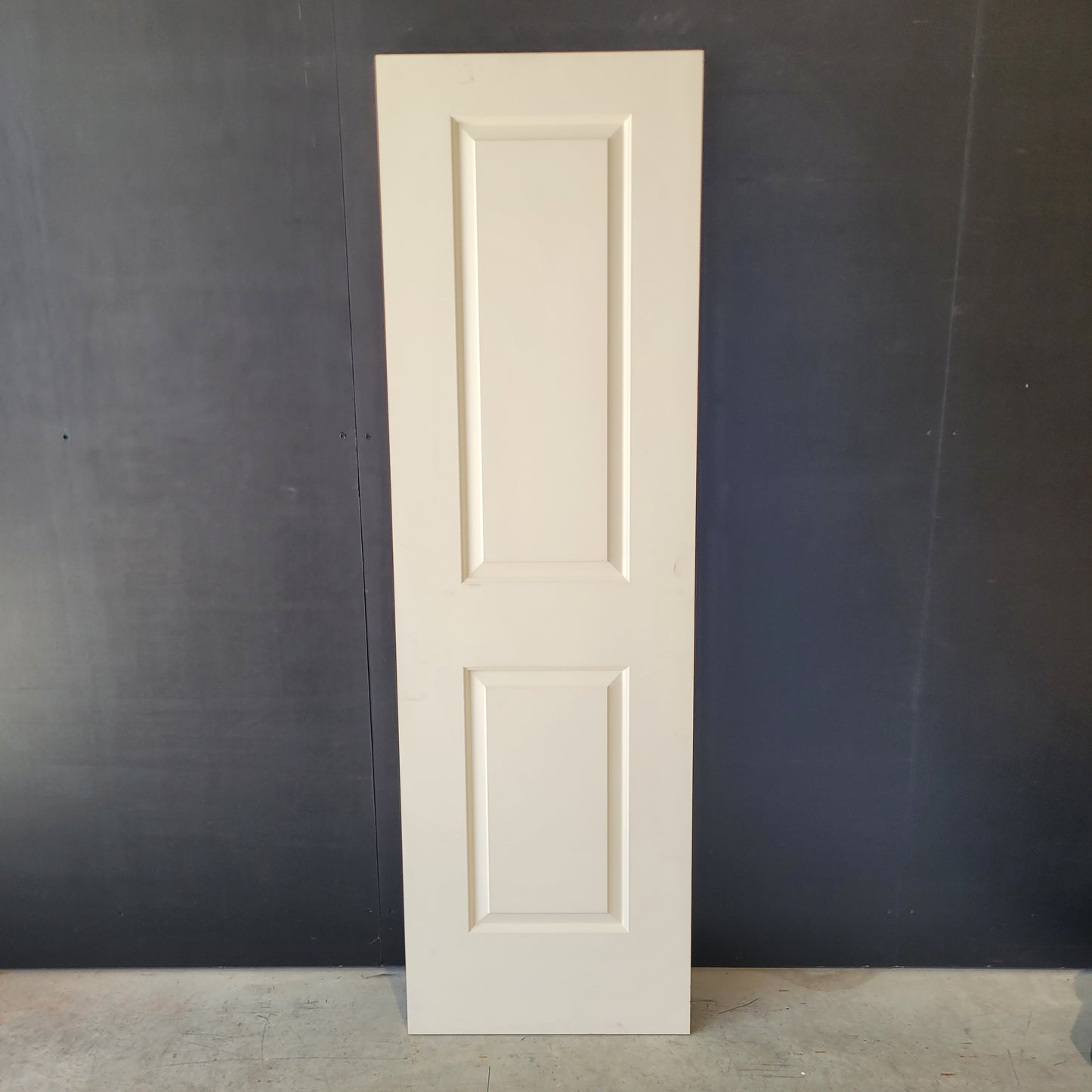 Timber Door - 2040h x 620w  Hollow Internal Timber Door w/ Pattern Both Sides *Factory 2nd* 10579