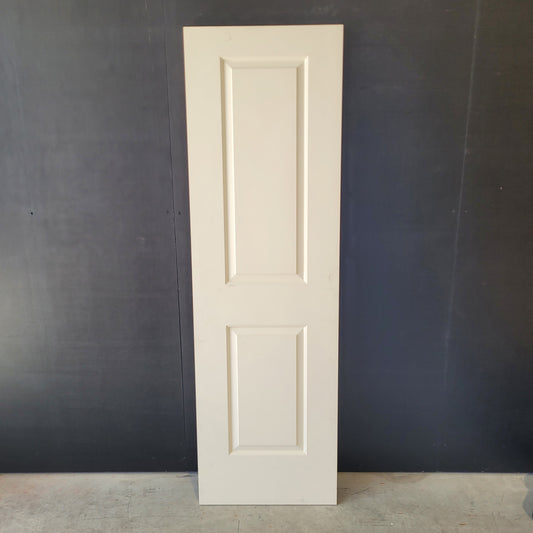 Timber Door - 2040h x 620w  Hollow Internal Timber Door w/ Pattern Both Sides *Factory 2nd* 10579