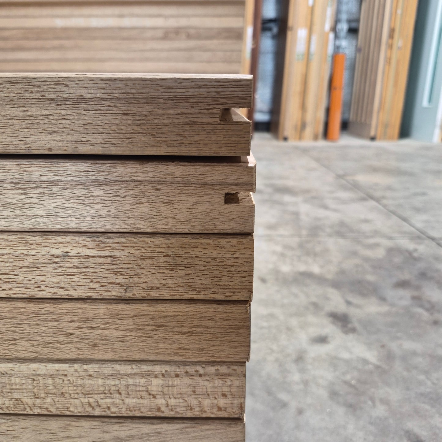 Timber Door - 2340h x 870w  Semi-Solid Internal Door w/ Infill Panel (AMOD1) *2nd* SKU: 10582