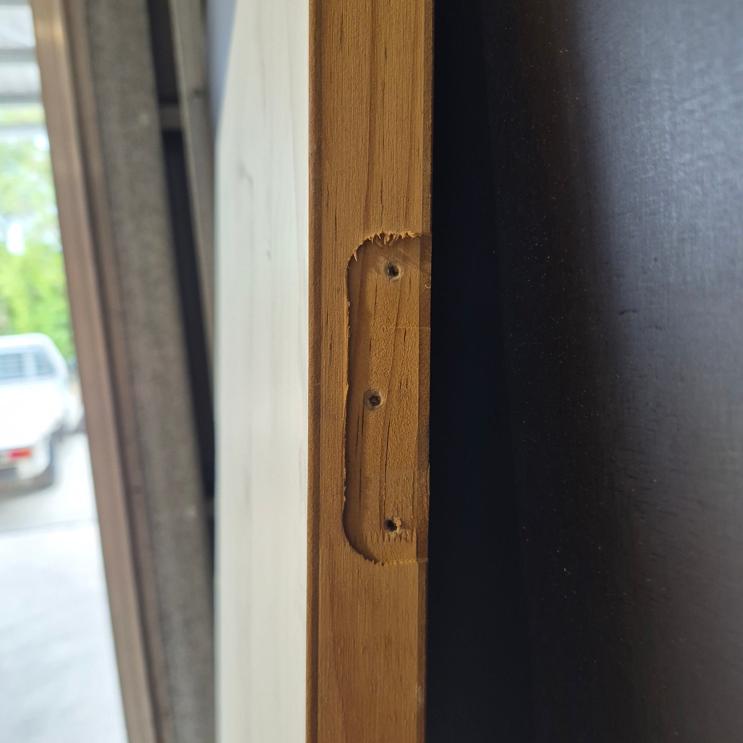 Timber Door - 2040h x 720w Plain Hollow Core Internal Door *Factory 2nd* SKU: 10592