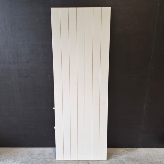 Timber Door - 2040h x 720w Hollow Core Internal Door w/ Pattern (HAG11) *Factory 2nd* SKU: 10595